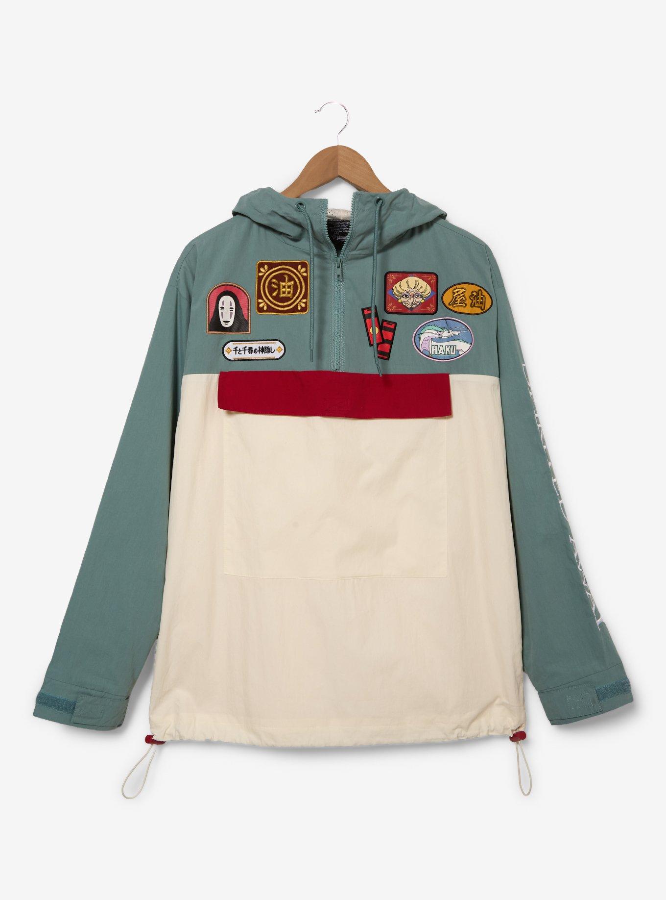 Studio Ghibli® Spirited Away Embroidered Patchwork Windbreaker - BoxLunch Exclusive