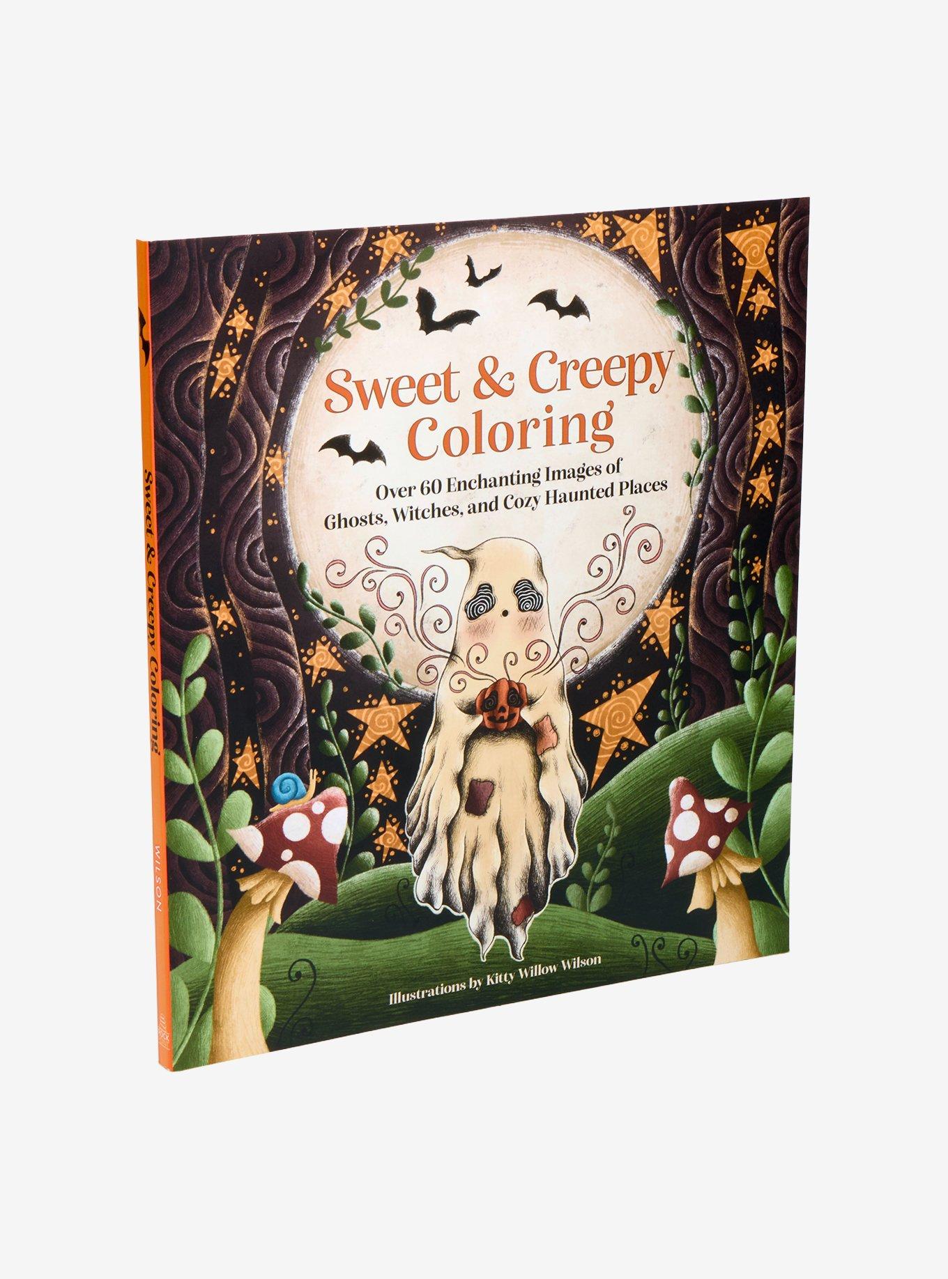 Sweet & Creepy Coloring Book, , hi-res