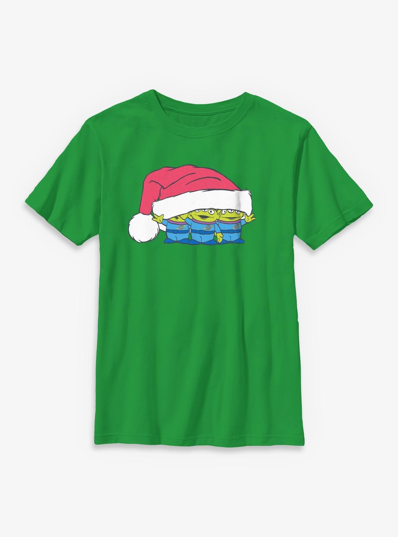 Disney Pixar Toy Story Aliens Christmas Hat Youth T-Shirt, , hi-res