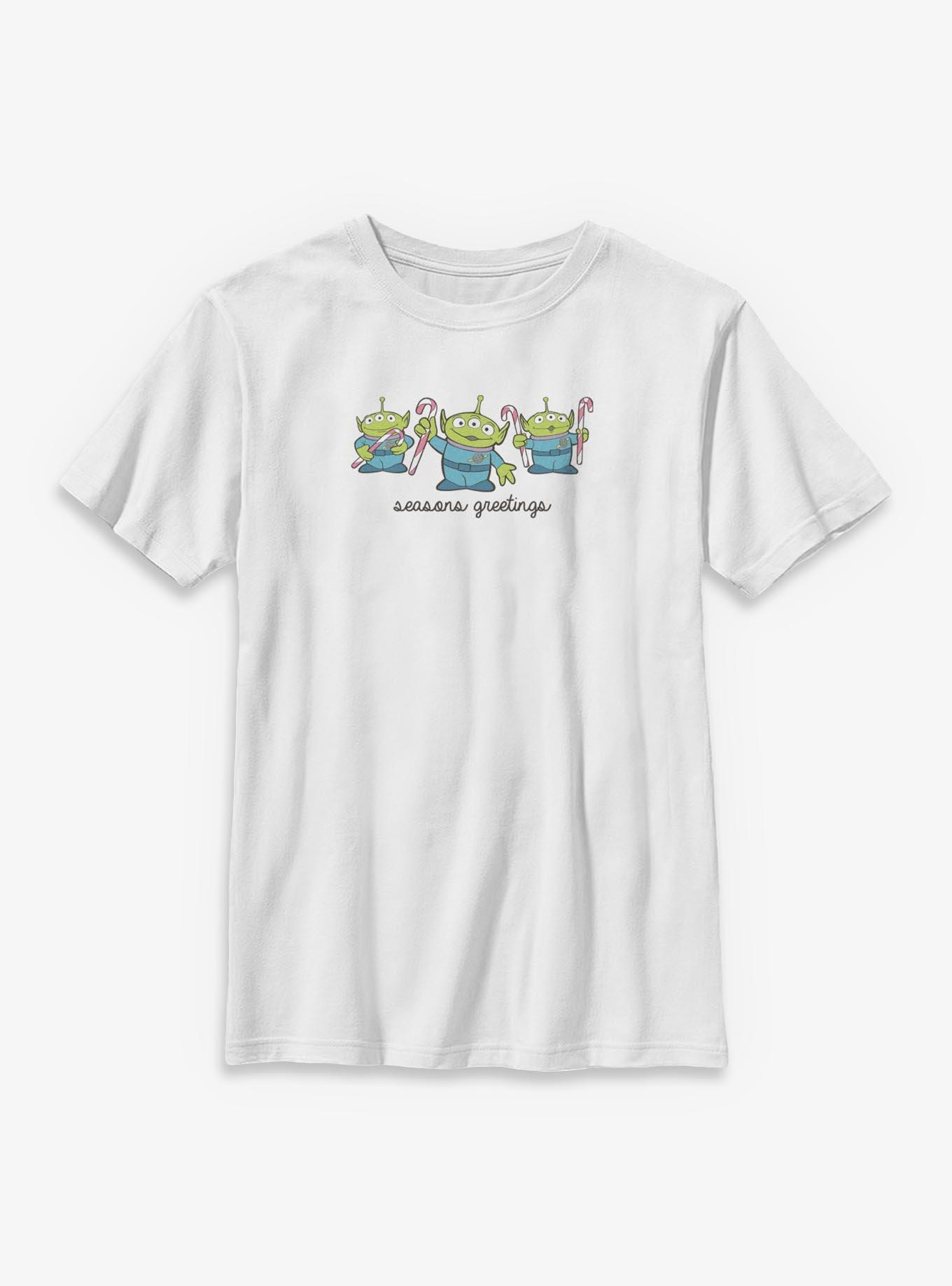 Disney Pixar Toy Story Aliens Seasons Greetings Youth T-Shirt, , hi-res