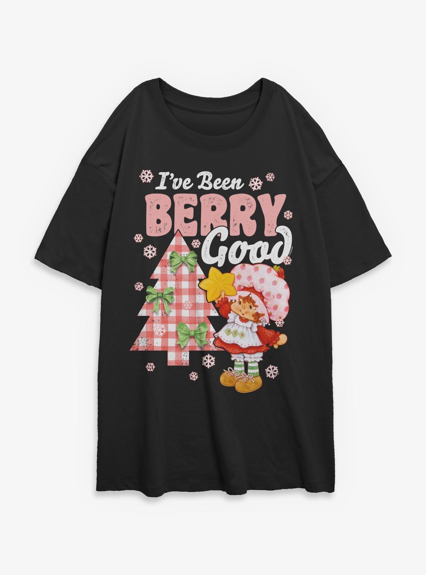 Strawberry Shortcake I've Been Berry Good Womens Oversized T-Shirt, , hi-res