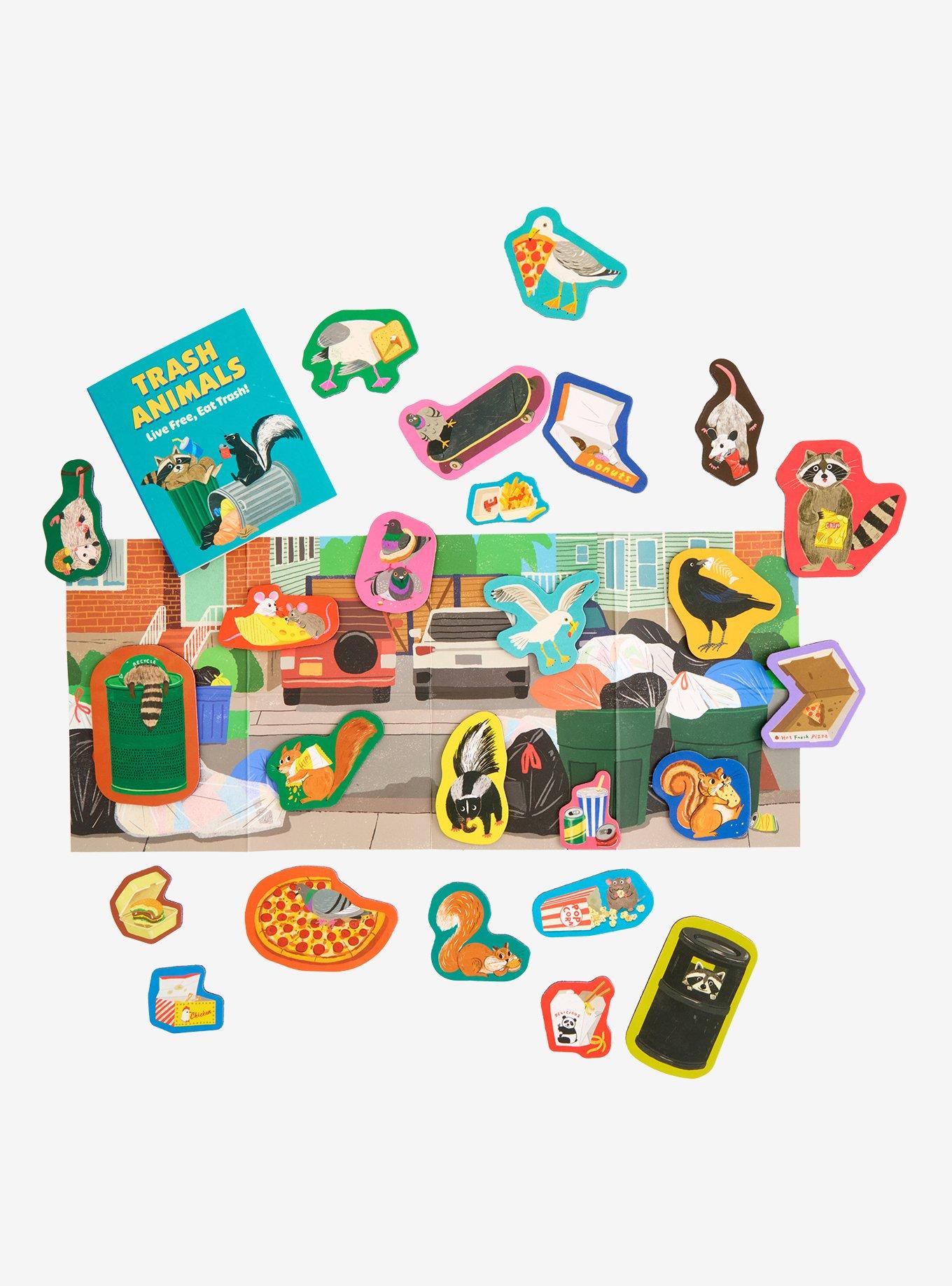 Trash Animals Magnet Set, , hi-res