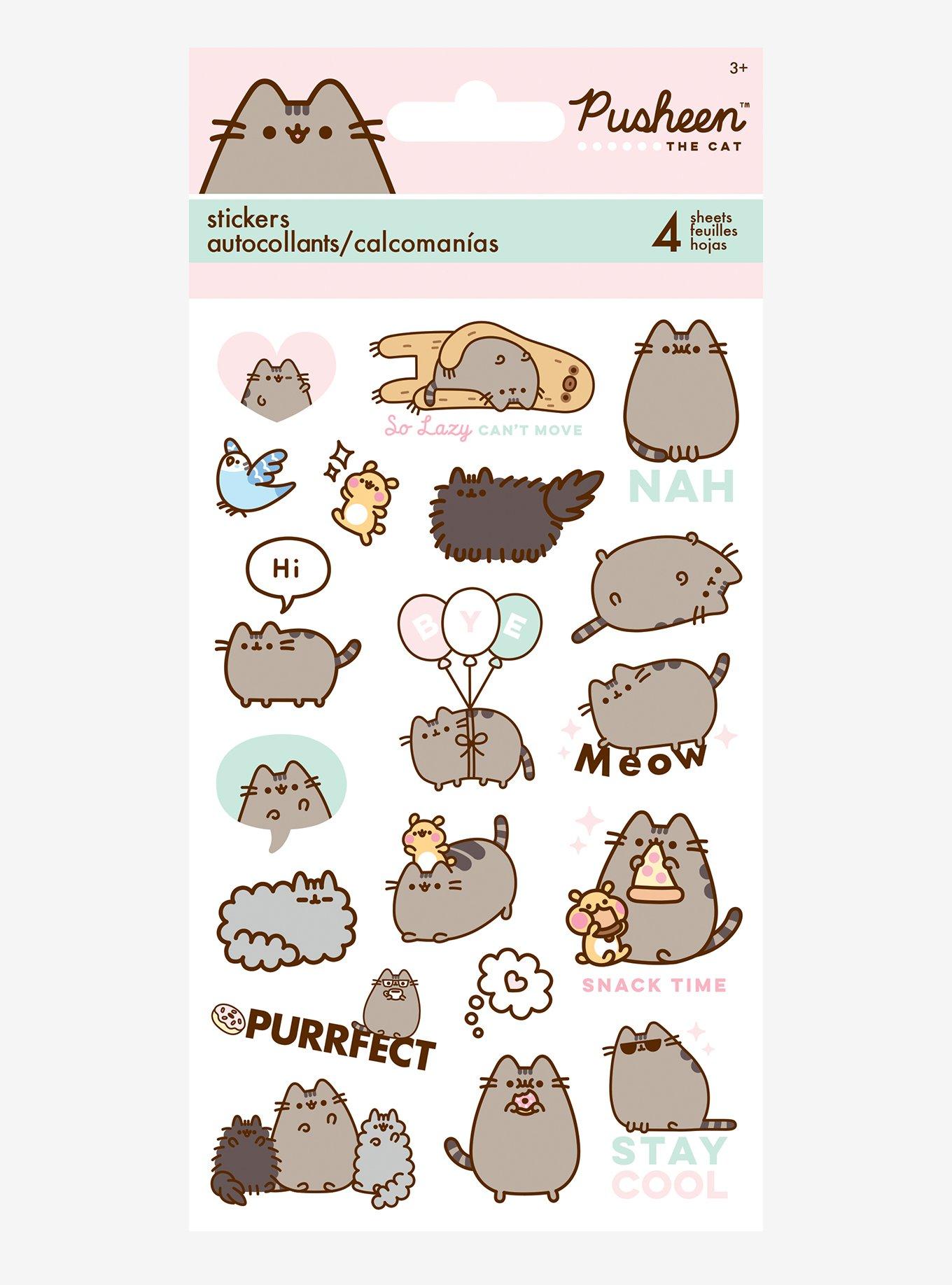 Pusheen Sticker Sheet Set, , hi-res
