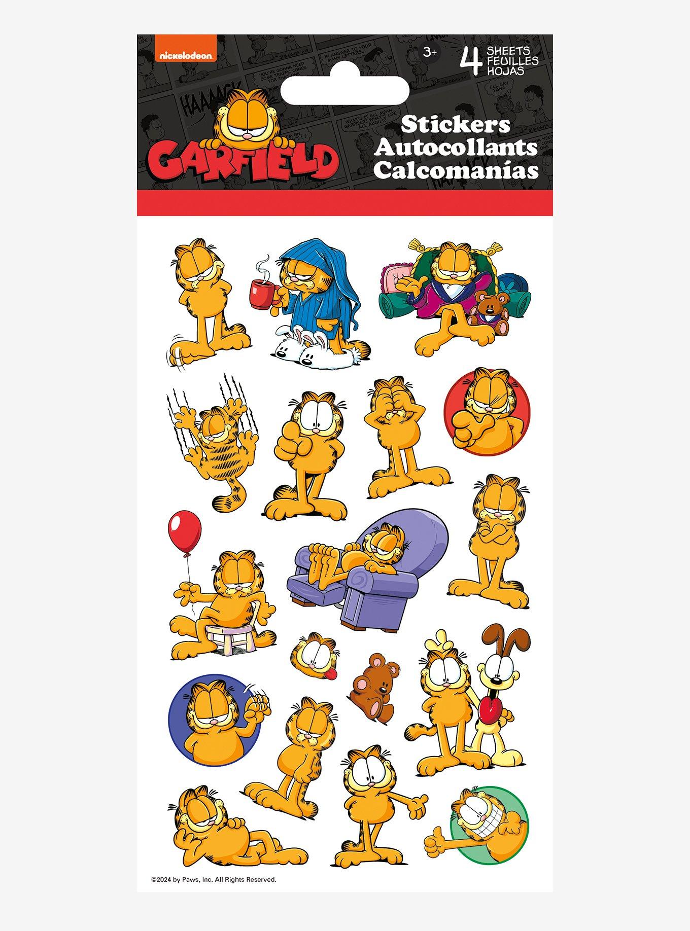 Garfield Sticker Sheet Set, , hi-res