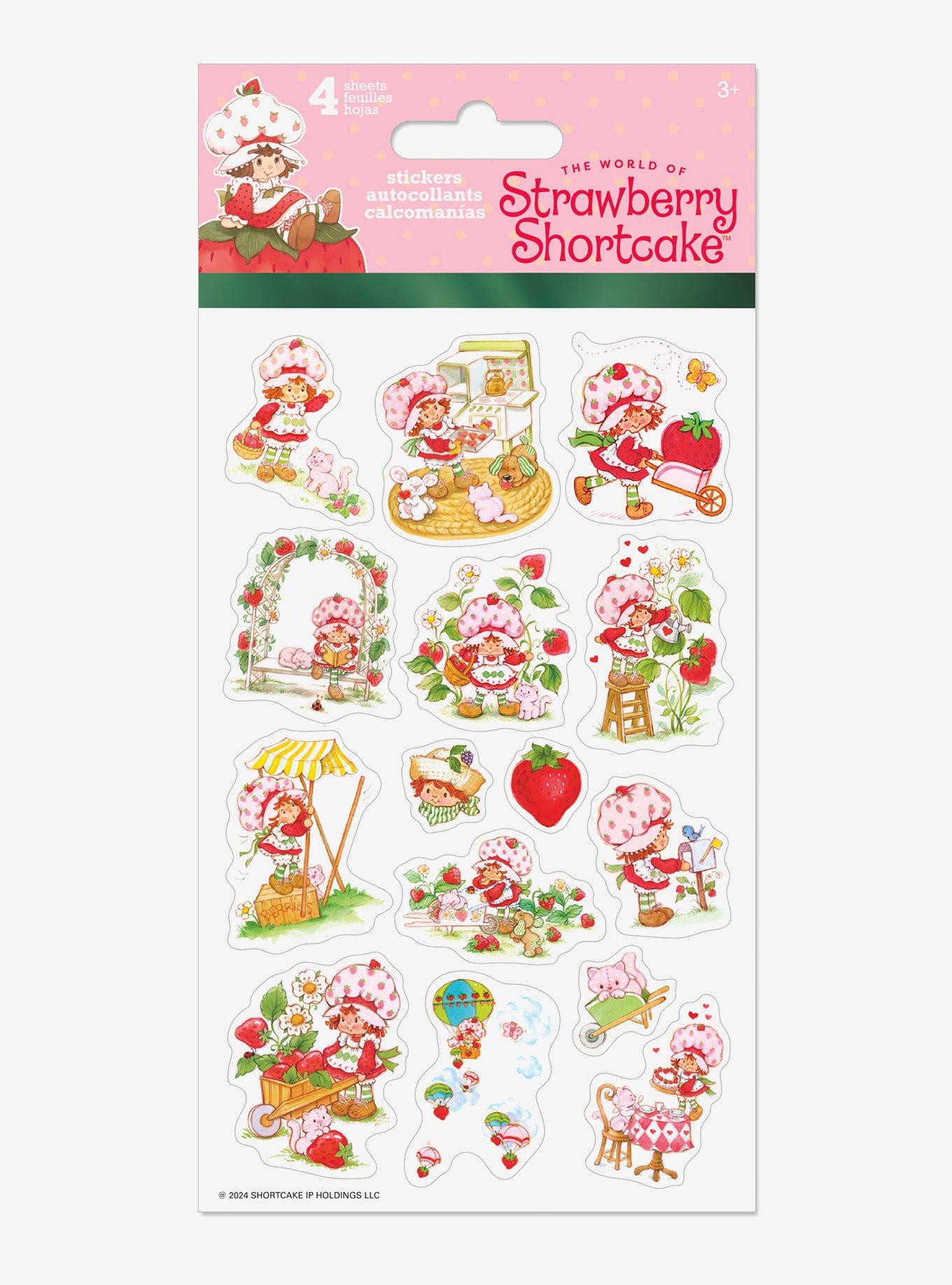 Strawberry Shortcake Sticker Sheet Set, , hi-res