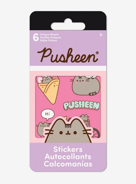 Pusheen Snacks Sticker Sheet Set | Hot Topic