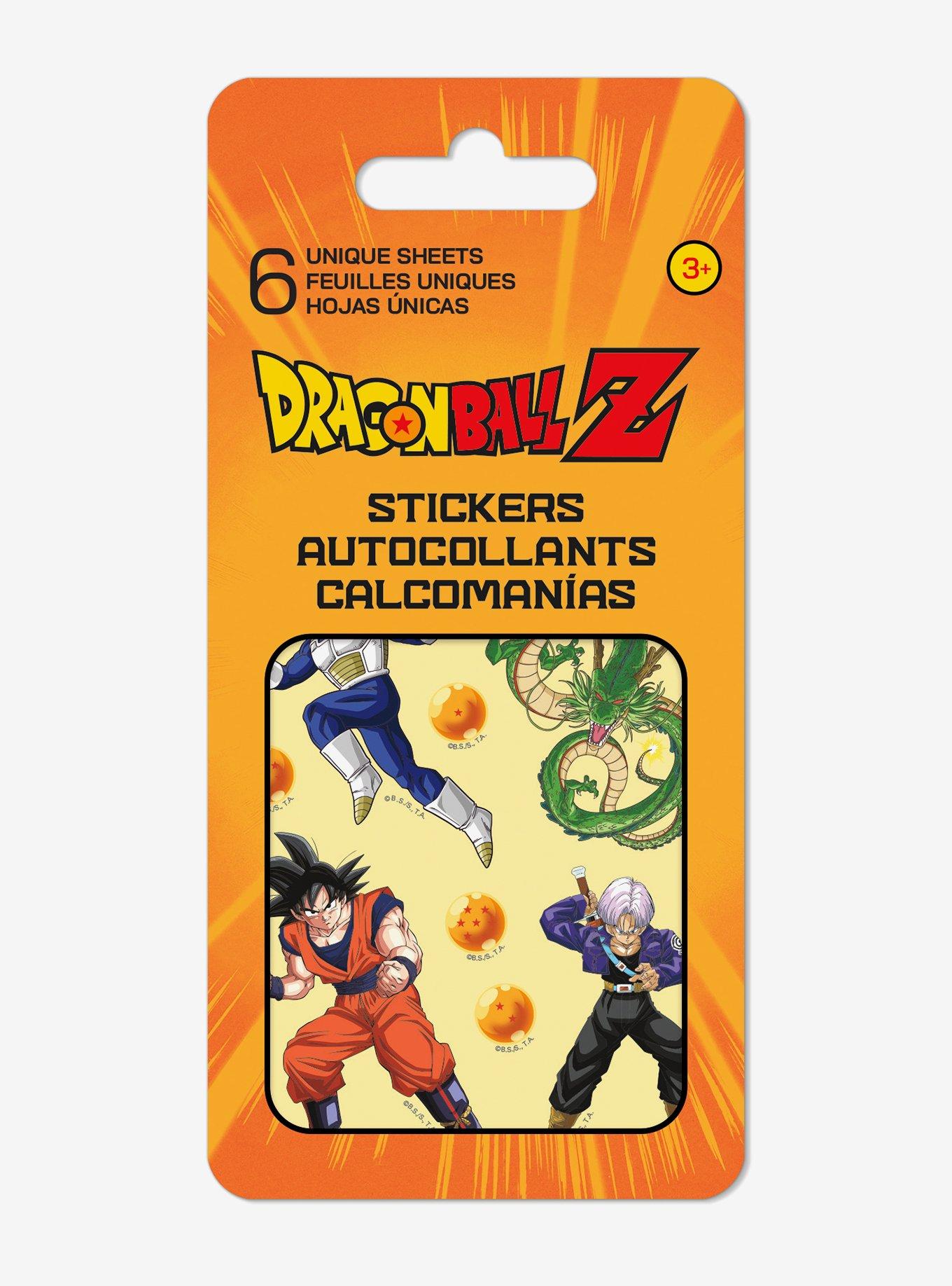 Dragon Ball Z Sticker Sheet Set, , hi-res