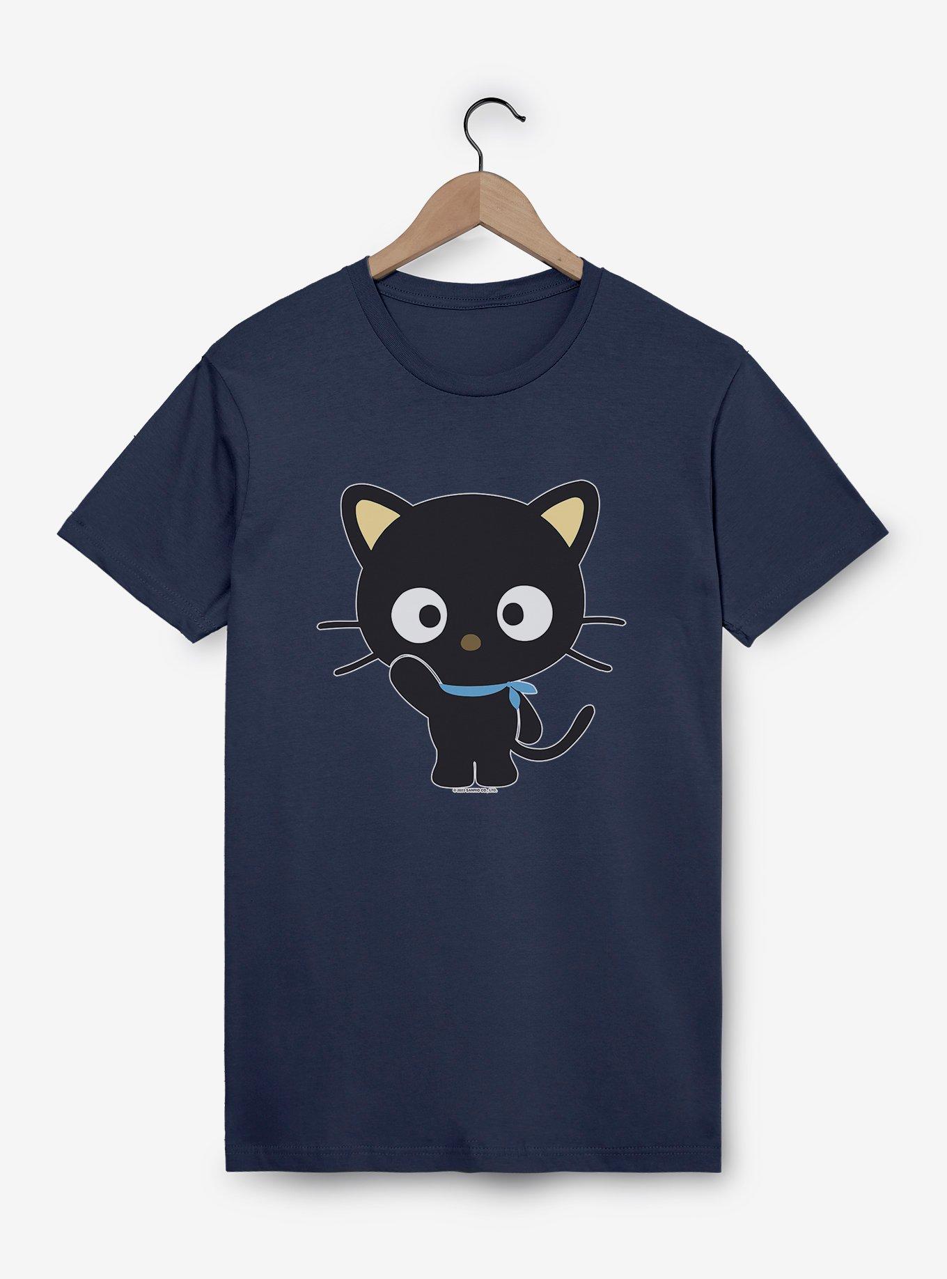 Chococat Waving T-Shirt, NAVY, hi-res