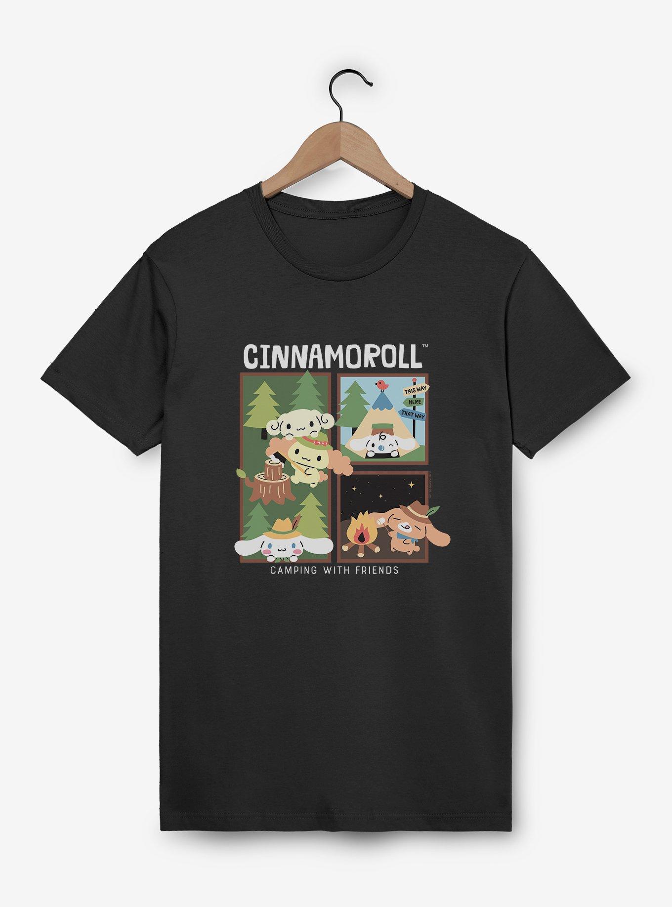 Cinnamoroll Camping With Friends T-Shirt, , hi-res