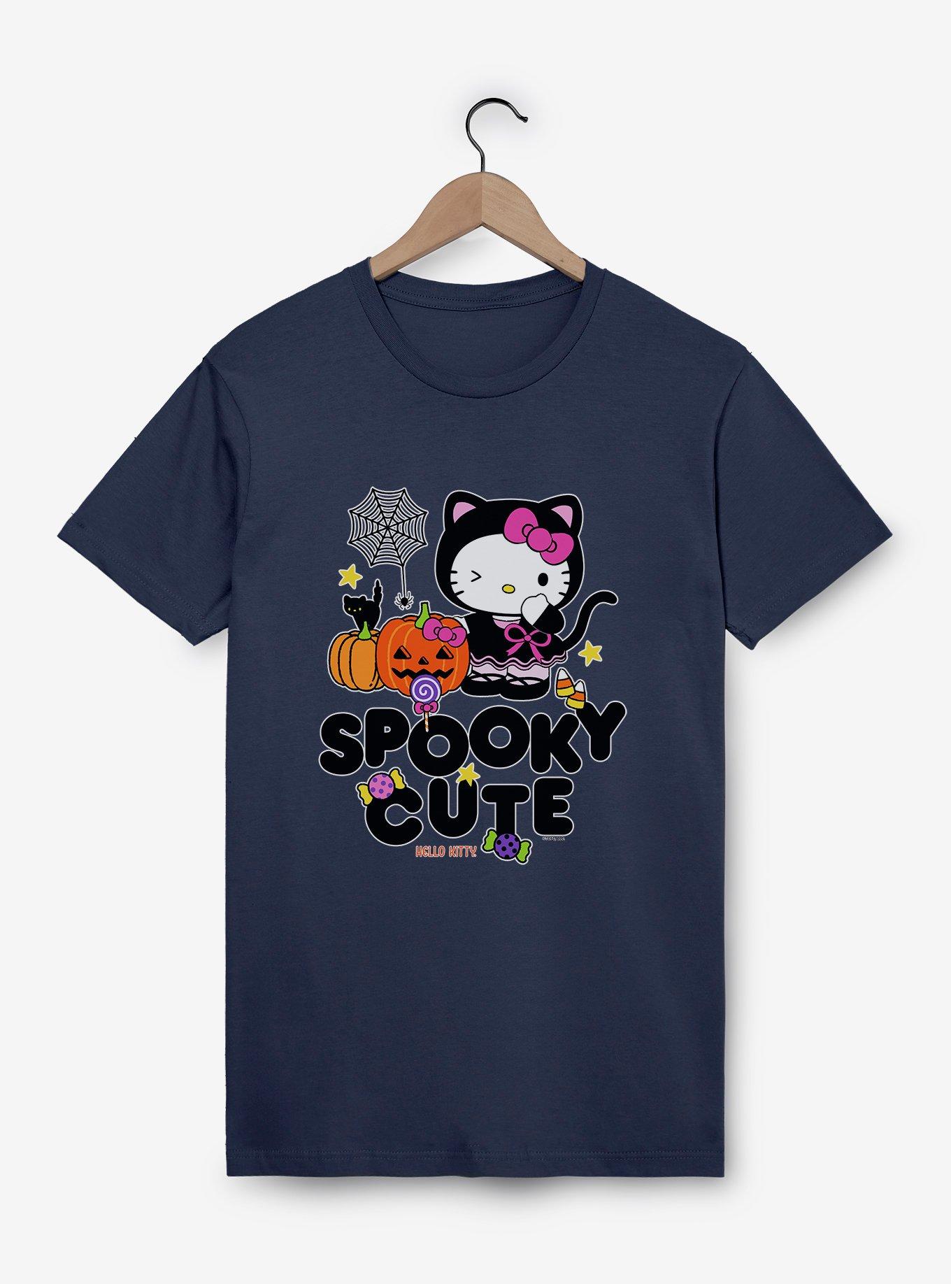 Hello Kitty Spooky Cute T-Shirt, NAVY, hi-res view 1