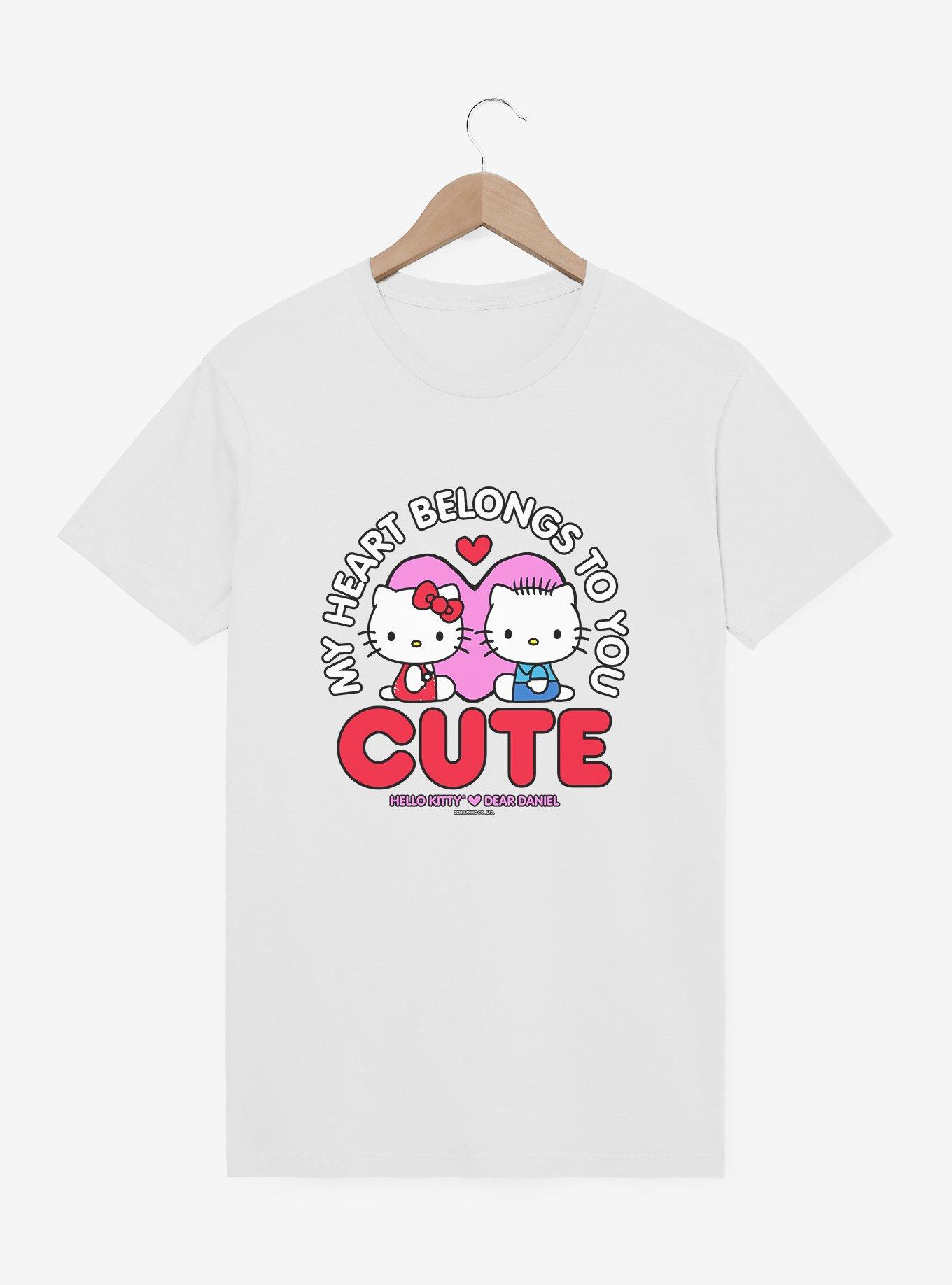 Hello Kitty Valentine's Day Heart Belongs To You T-Shirt, , hi-res