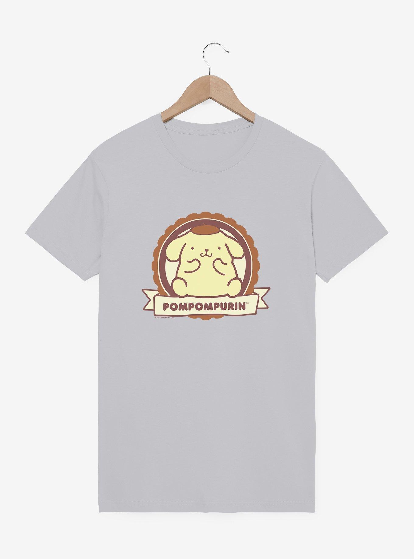 Pompompurin Badge T-Shirt, , hi-res