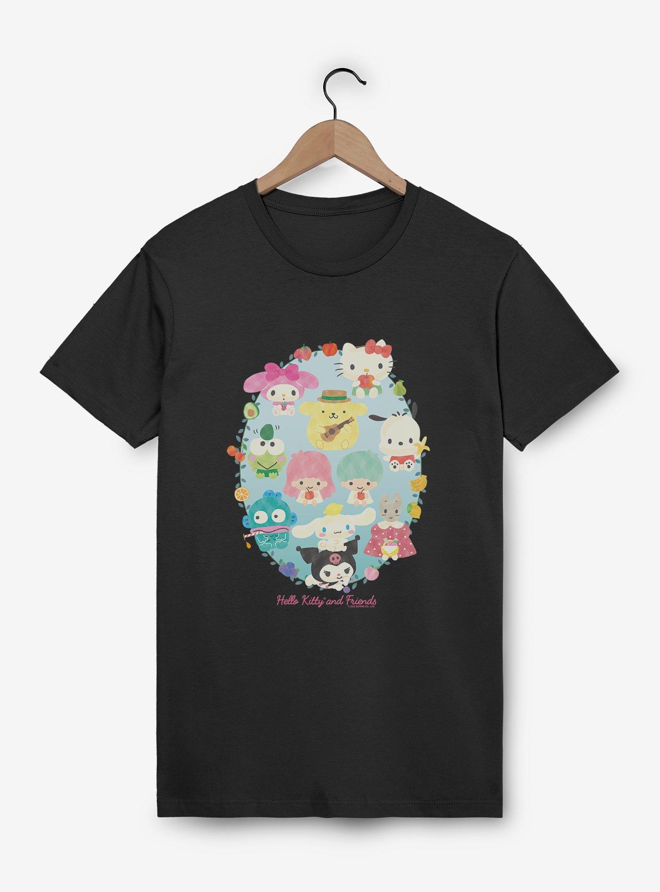 Hello Kitty And Friends Fruit Portrait T-Shirt, , hi-res