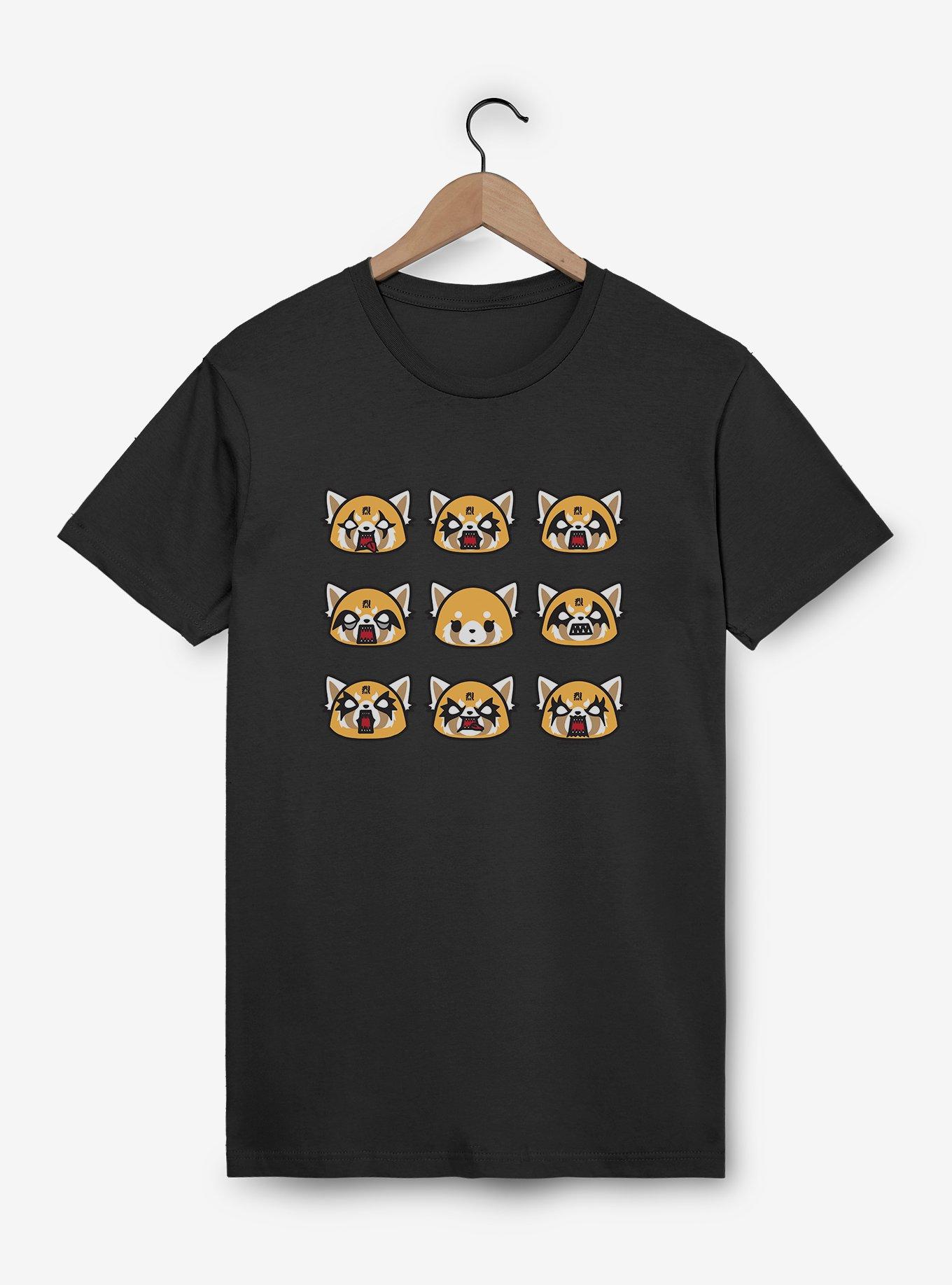 Aggretsuko Metal Emotions T-Shirt, , hi-res