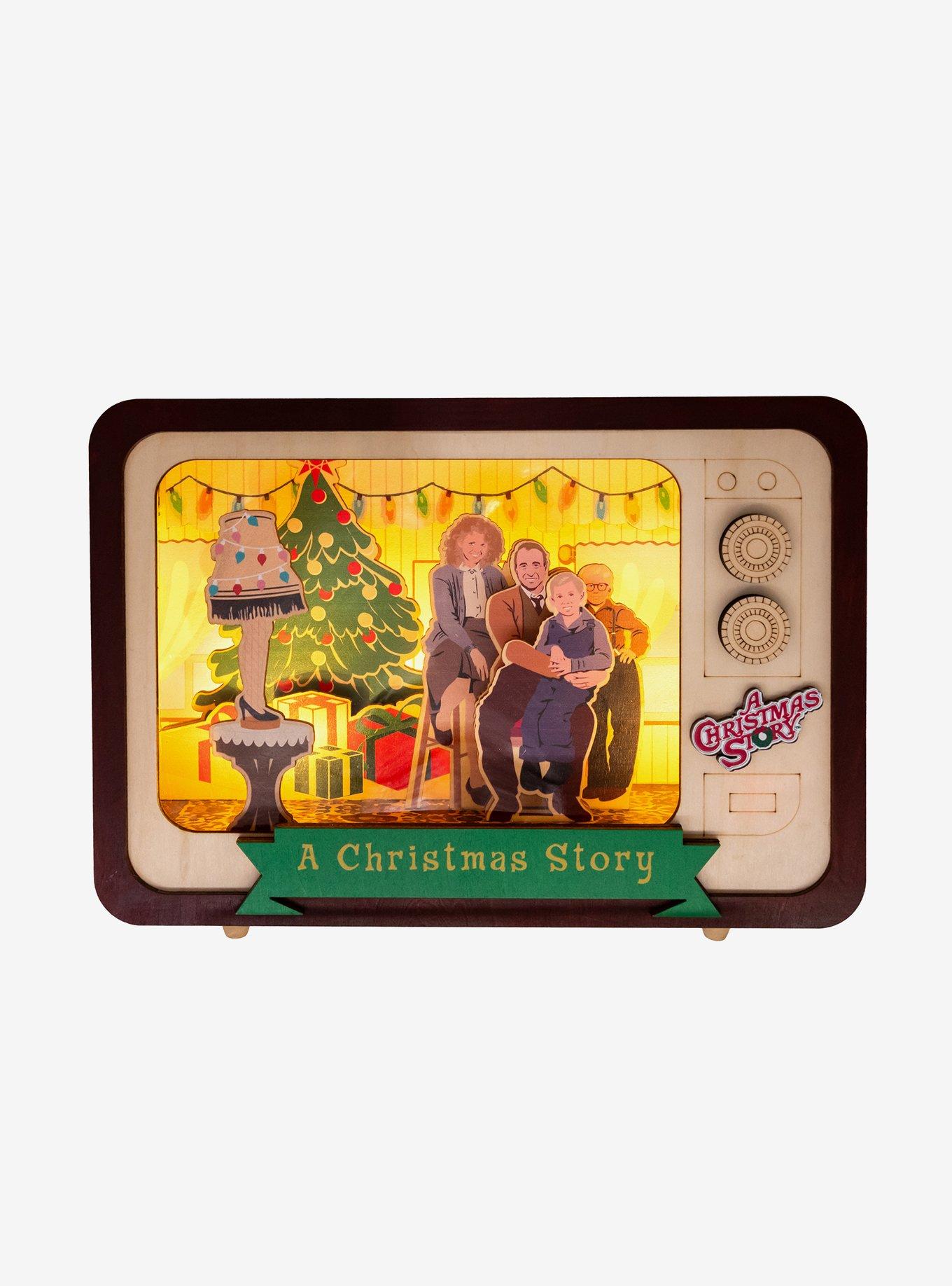 A Christmas Story Battery Operated LED Lighted Musical TV Table Piece, , hi-res
