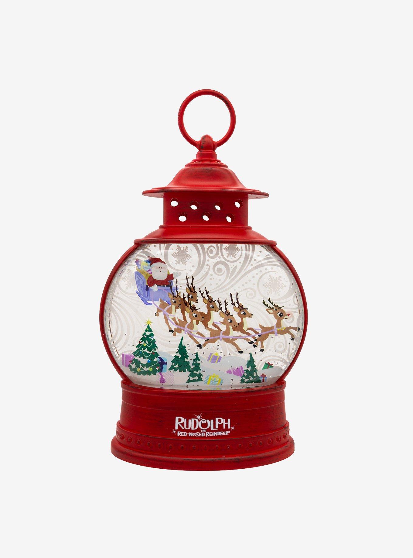 Rudolph The Red-Nosed Reindeer 10-Inch Battery Operated LED Lighted Lantern, , hi-res