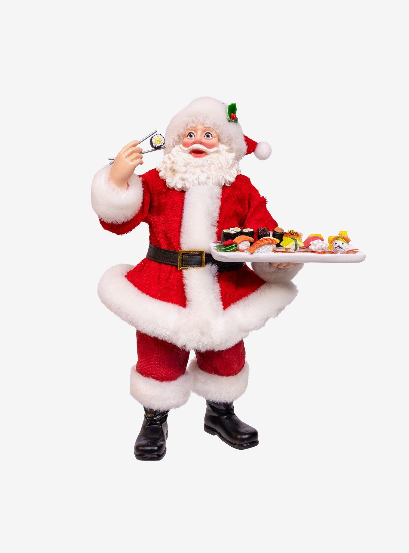 10.5-Inch Fabriche Santa with Sushi Platter, , hi-res