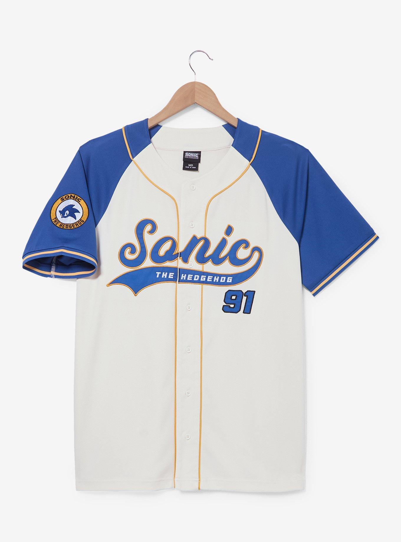 Sonic the Hedgehog Baseball Jersey - BoxLunch Exclusive, , hi-res