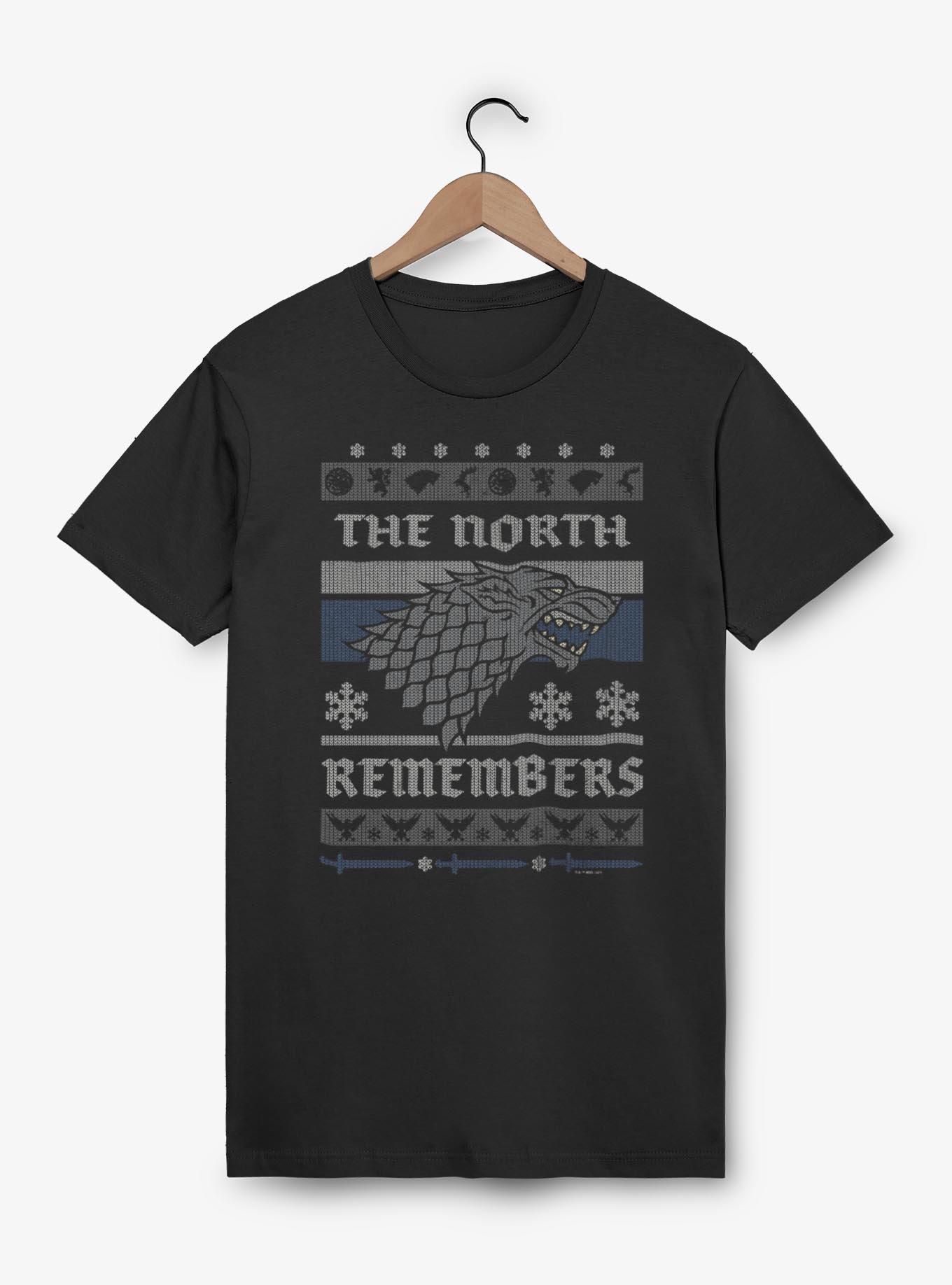 Game of Thrones The North Remembers Ugly Christmas Sweater Style T-Shirt, , hi-res