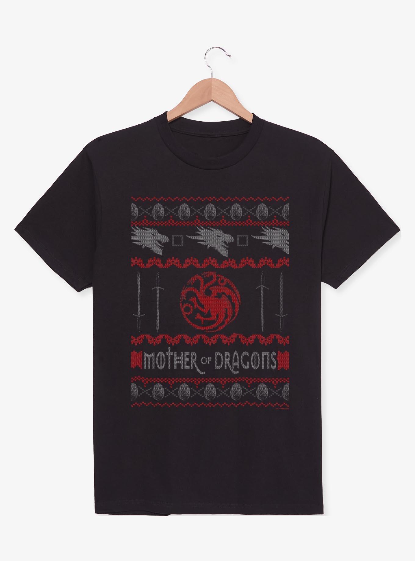 Game of Thrones Mother Of Dragons Ugly Christmas Sweater Style T-Shirt