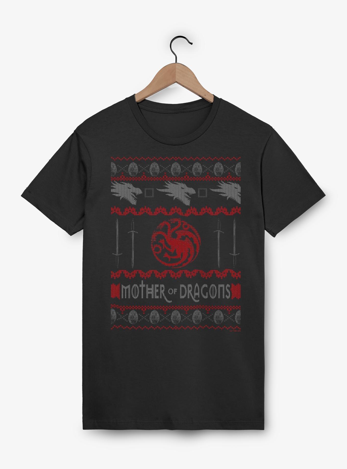 Game of Thrones Mother Of Dragons Ugly Christmas Sweater Style T-Shirt, , hi-res