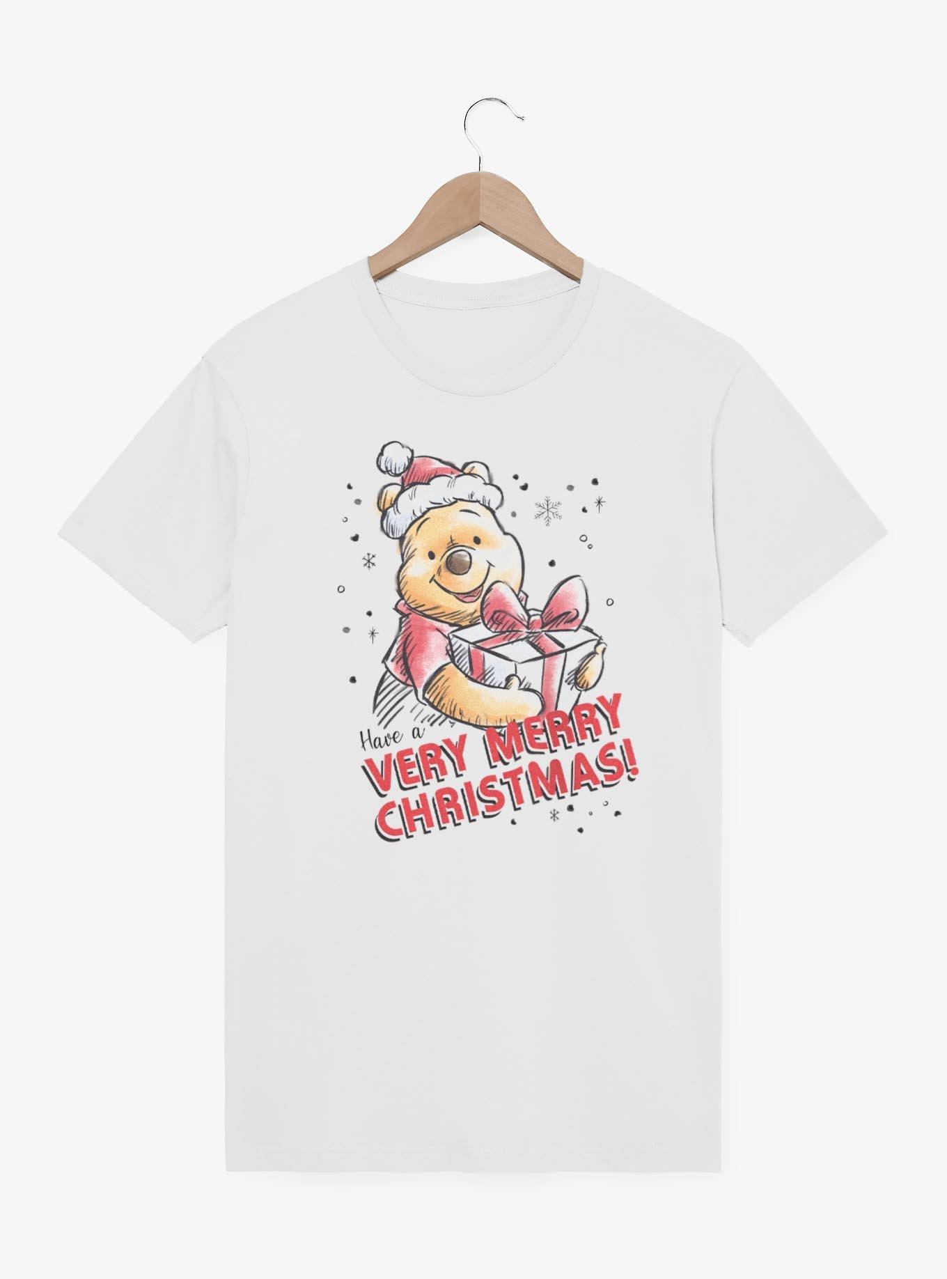 Disney Winnie The Pooh Have A Very Merry Christmas T-Shirt, , hi-res