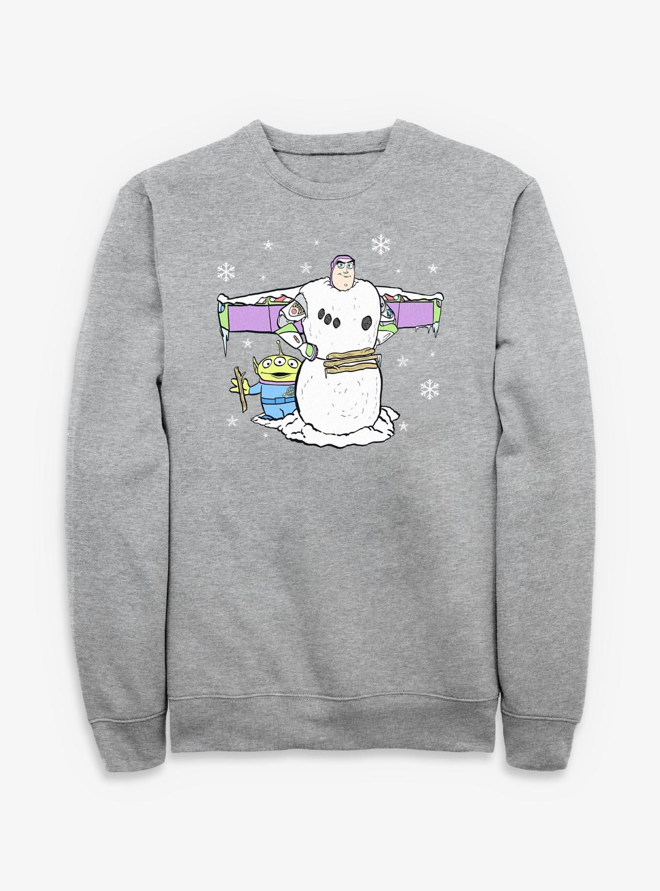 Disney Pixar Toy Story Buzz Snowman Sweatshirt, , hi-res