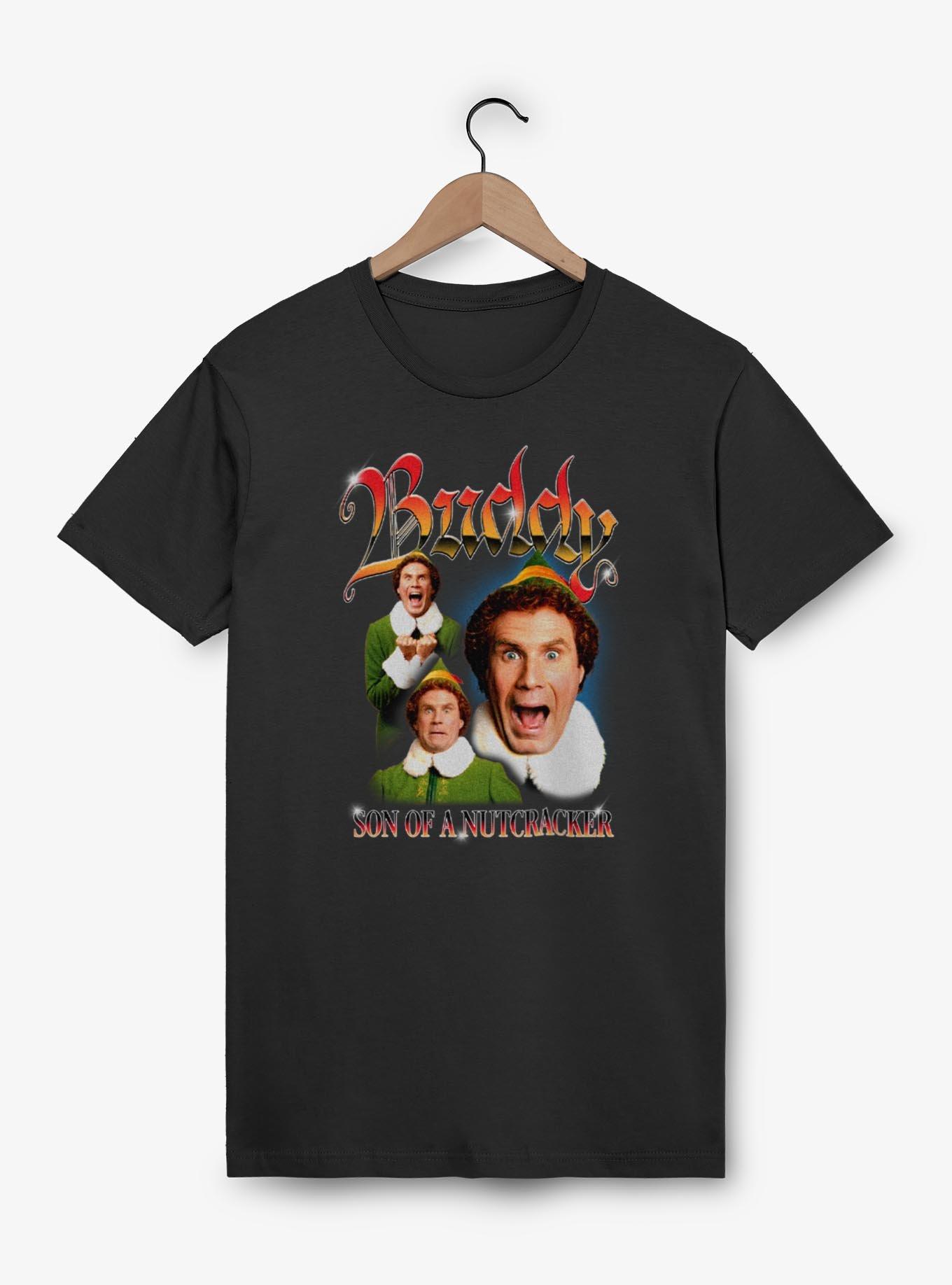 Elf Buddy Son Of A Nutcracker T-Shirt, BLACK, hi-res