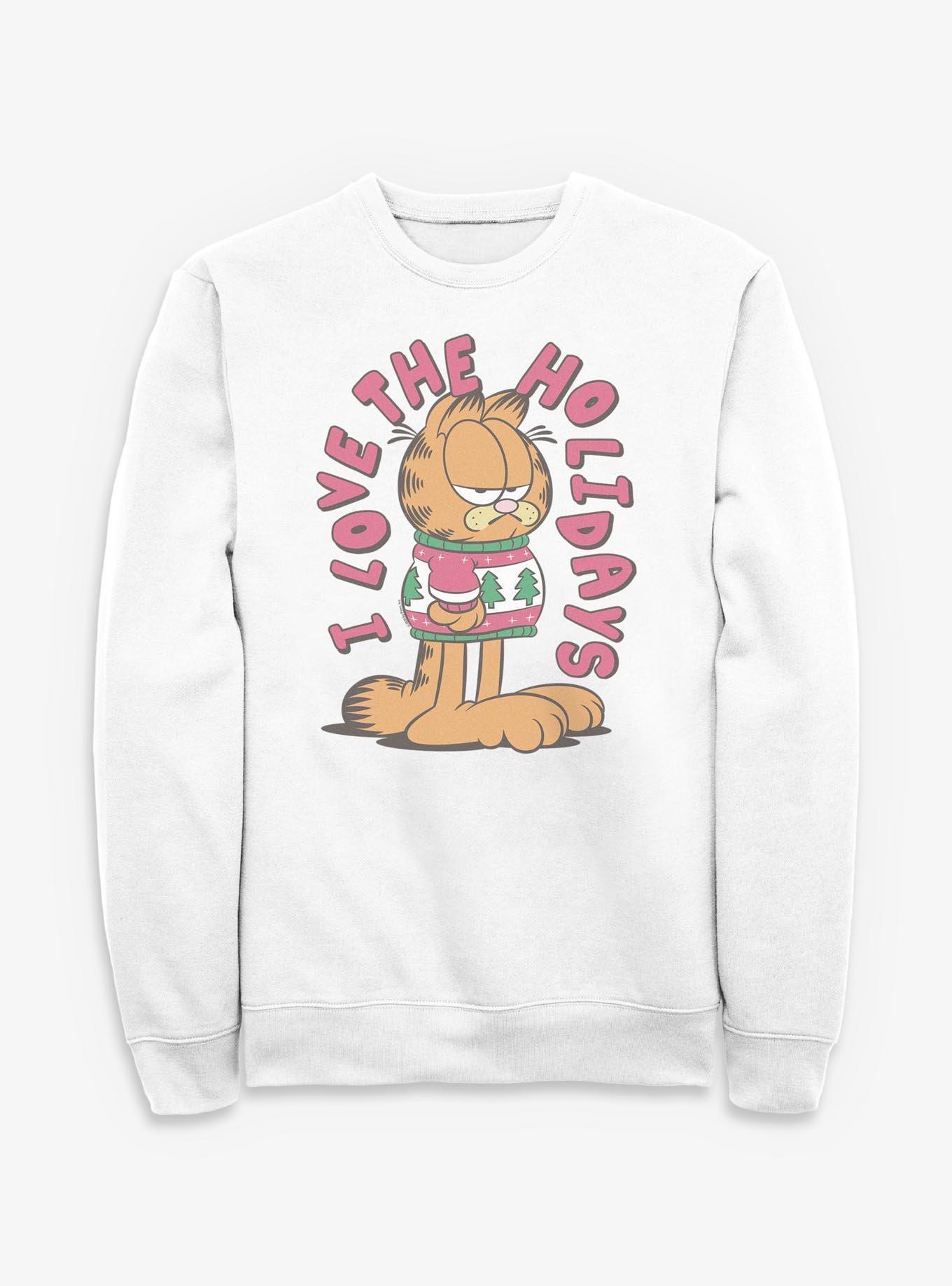 Garfield I Love The Holidays Sweatshirt, , hi-res