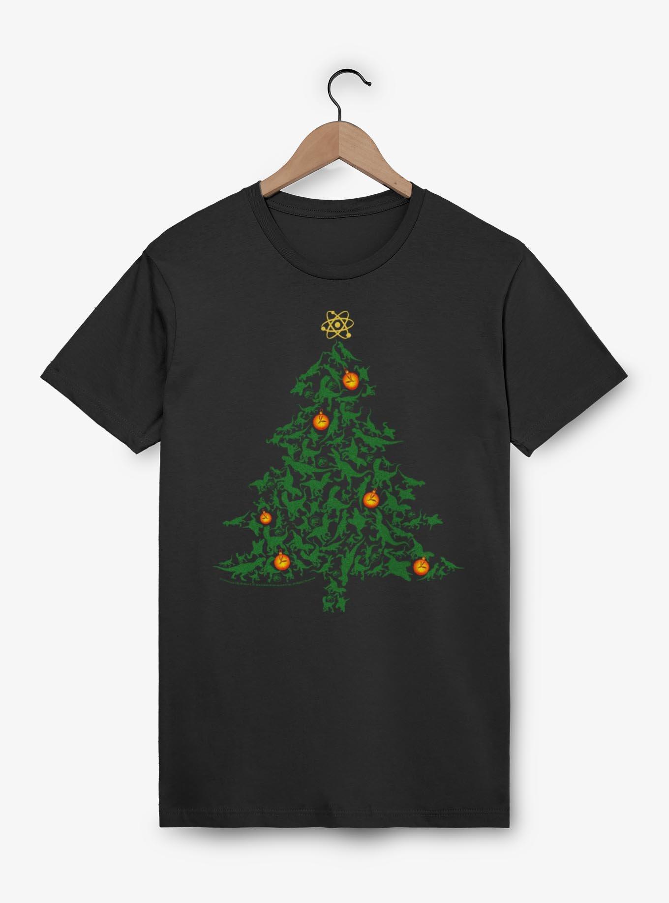 Jurassic Park Christmas Tree T-Shirt, , hi-res