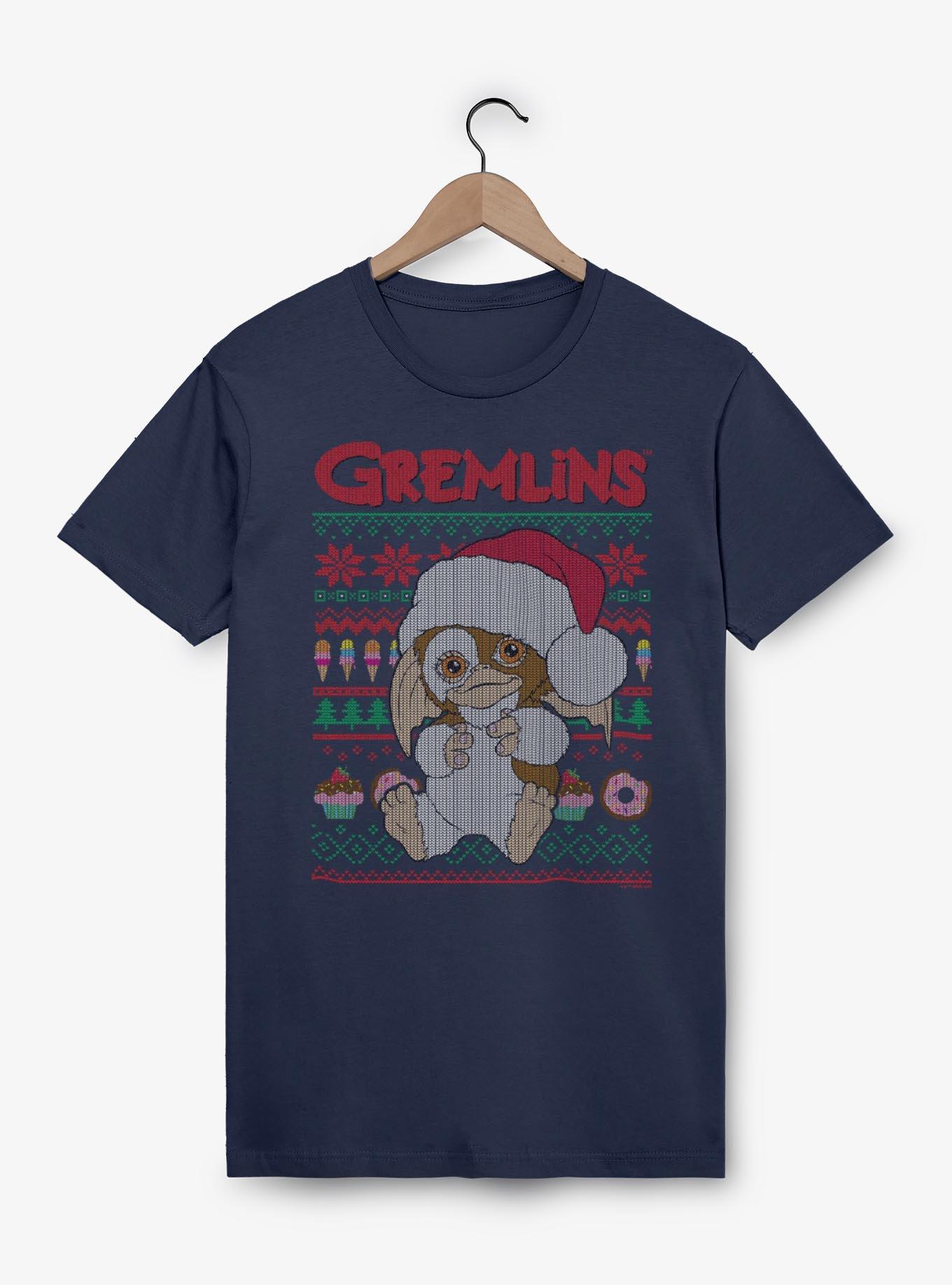 Gremlins Gizmo Ugly Christmas Sweater Style  T-Shirt, , hi-res