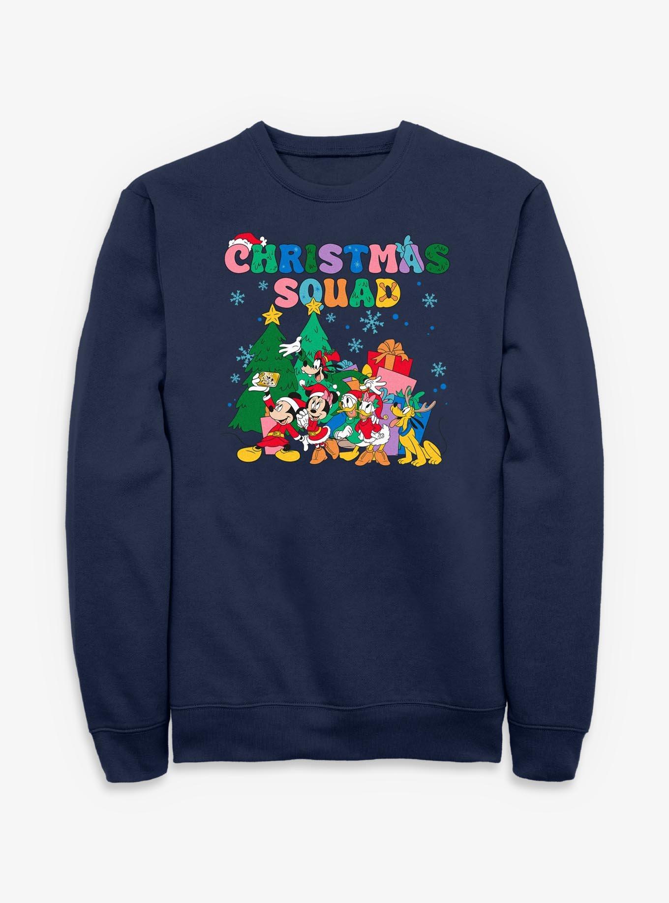 Disney Mickey Mouse & Friends Christmas Squad Sweatshirt, , hi-res