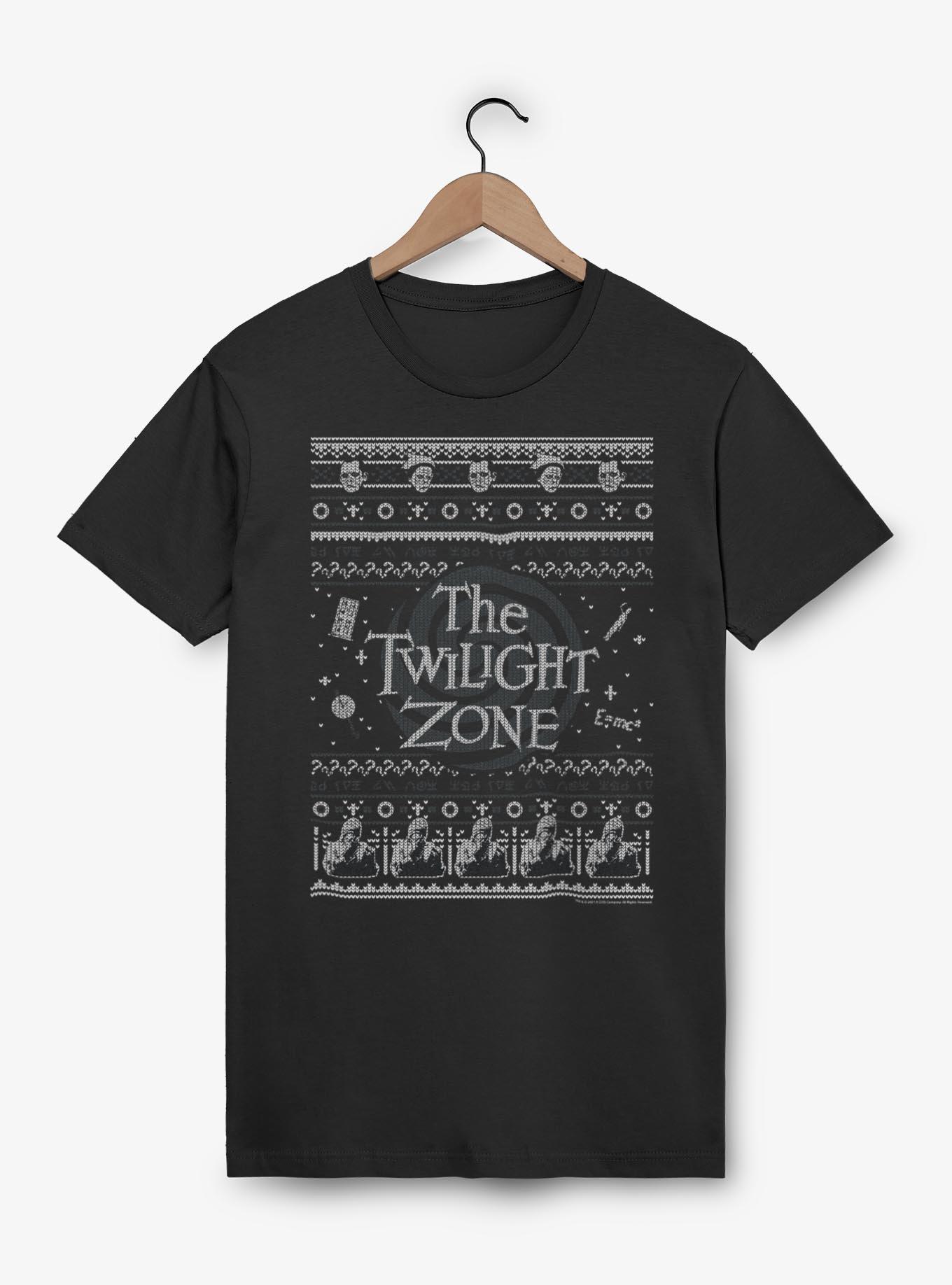 The Twilight Zone Ugly Christmas Sweater Style Zone T-Shirt, , hi-res