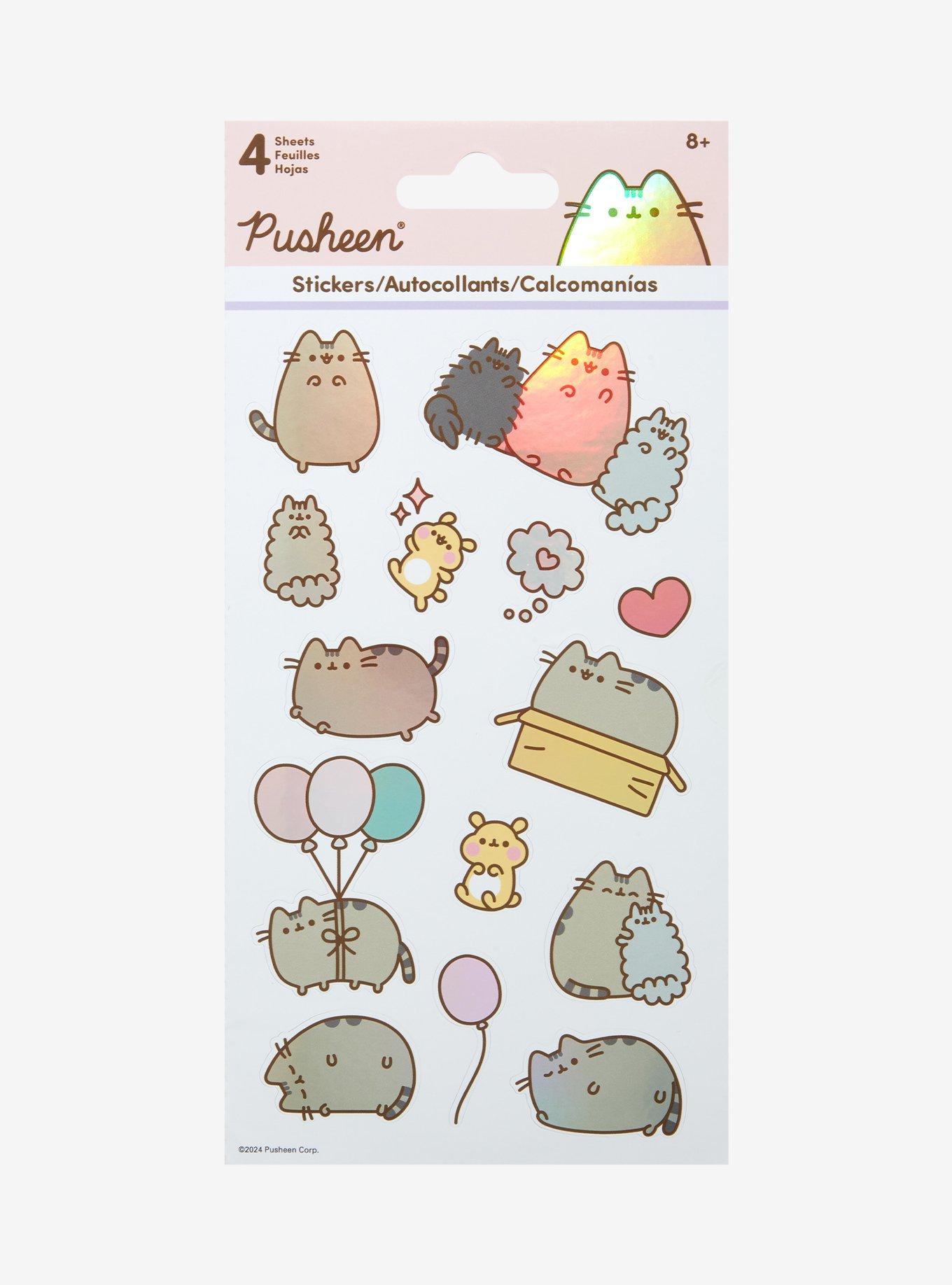 Pusheen Characters Sticker Sheets, , hi-res
