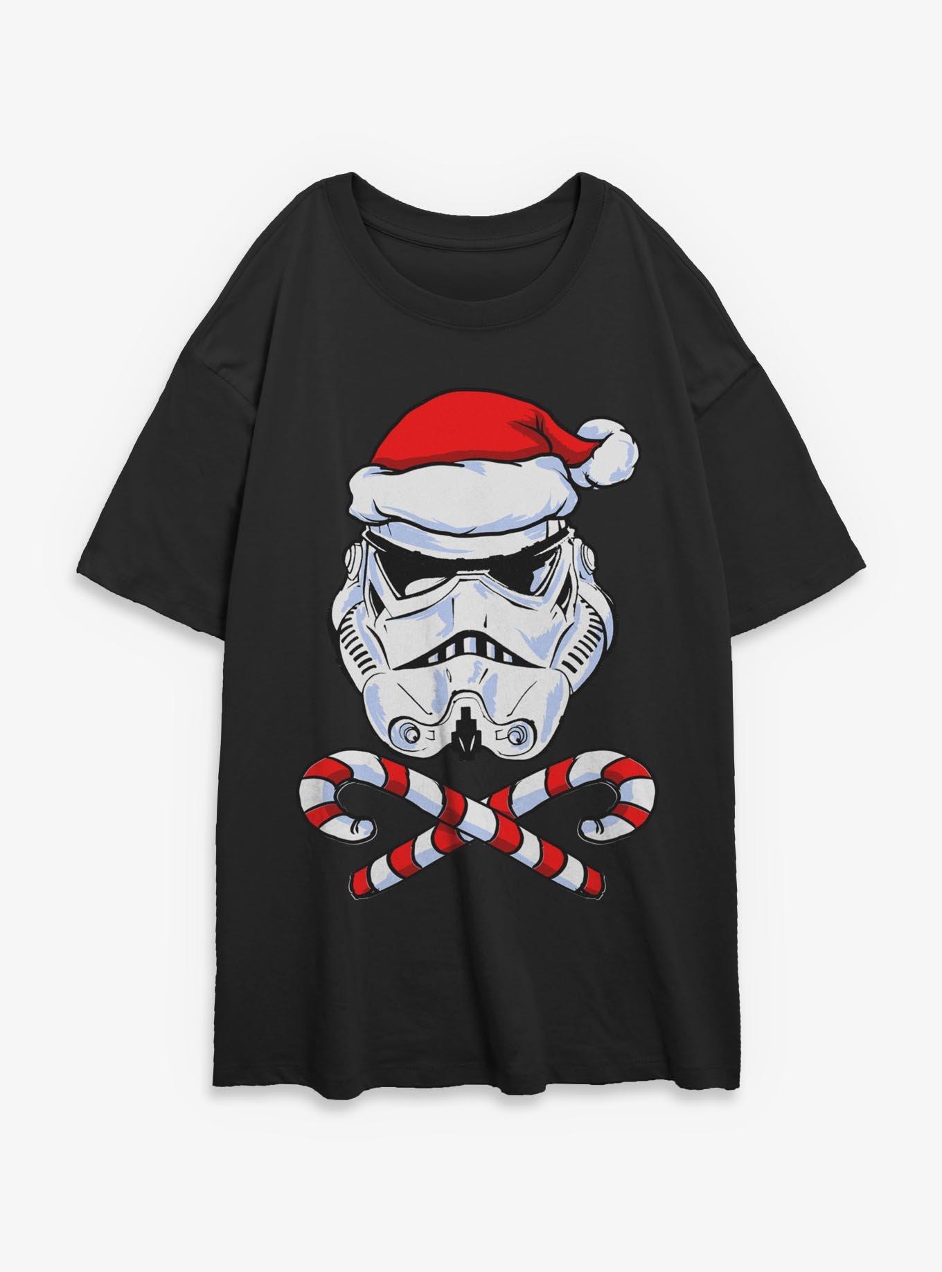 Star Wars Santa Trooper Girls Oversized T-Shirt, , hi-res
