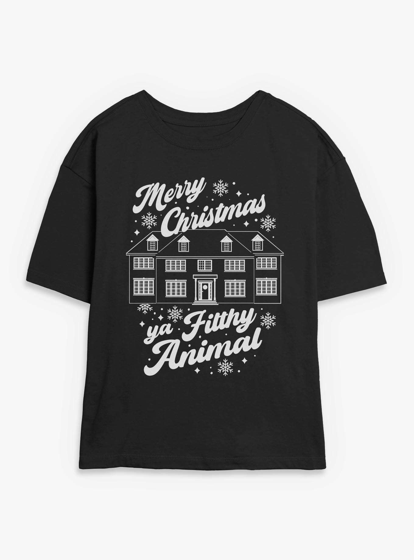 Home Alone Merry Christmas You Filthy Animal Girls Skimmer T-Shirt, , hi-res