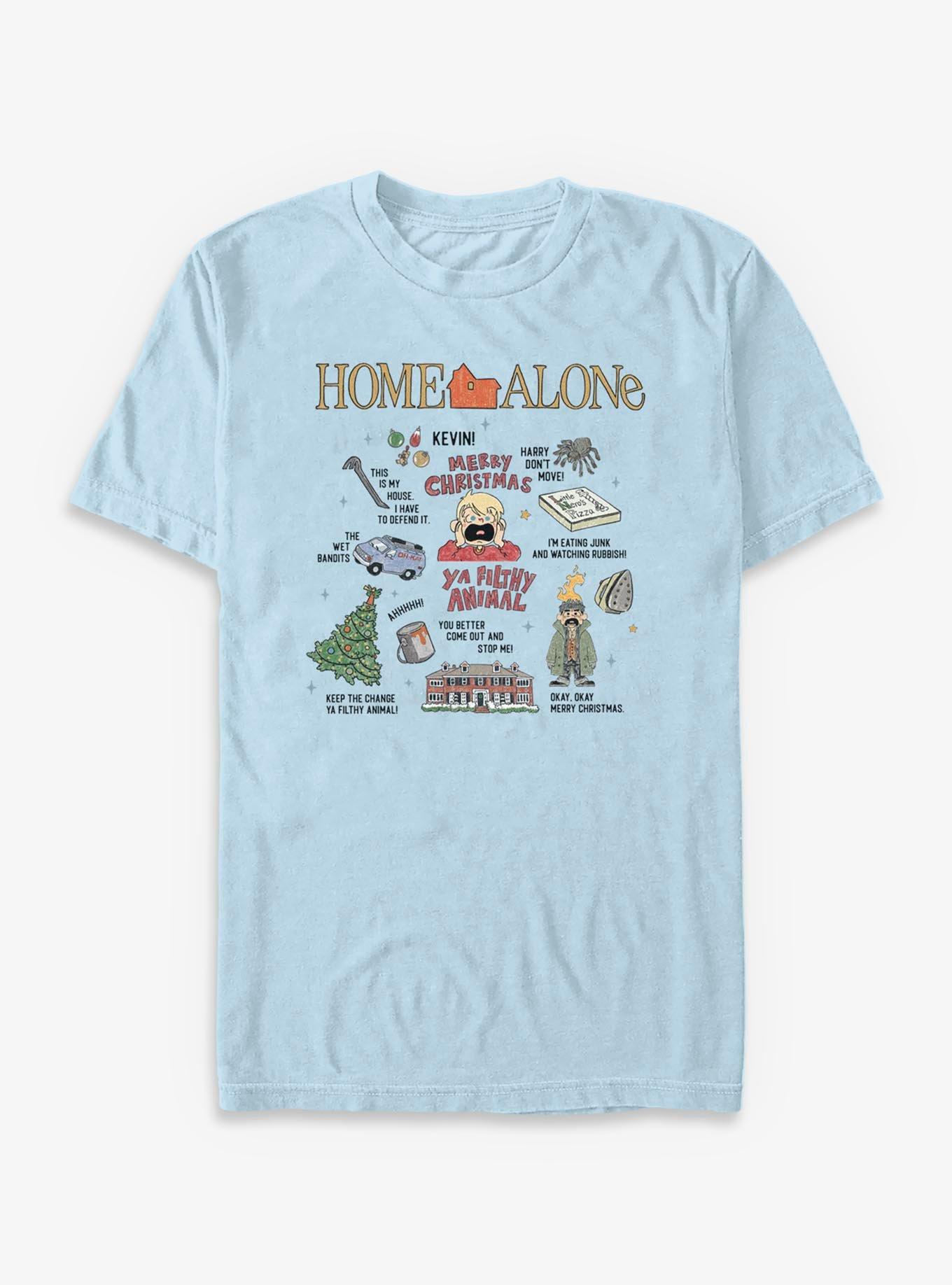 Home Alone Filthy Animal Christmas Icons T-Shirt