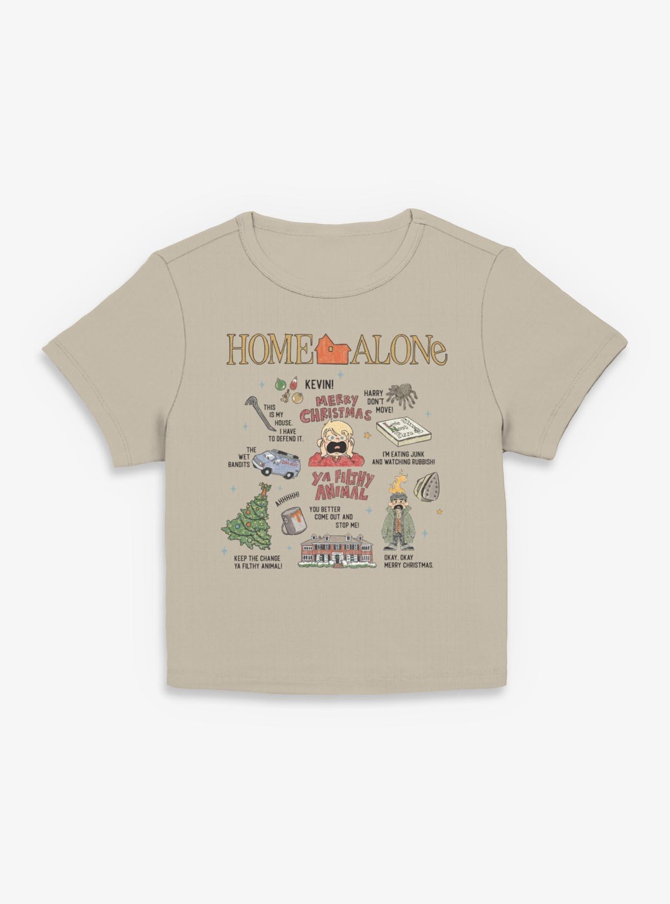 Home Alone Filthy Animal Christmas Icons Girls Baby Tee, , hi-res