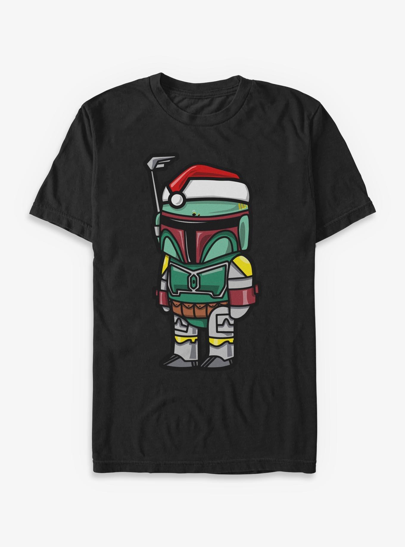 Star Wars Boba Fett Santa T-Shirt