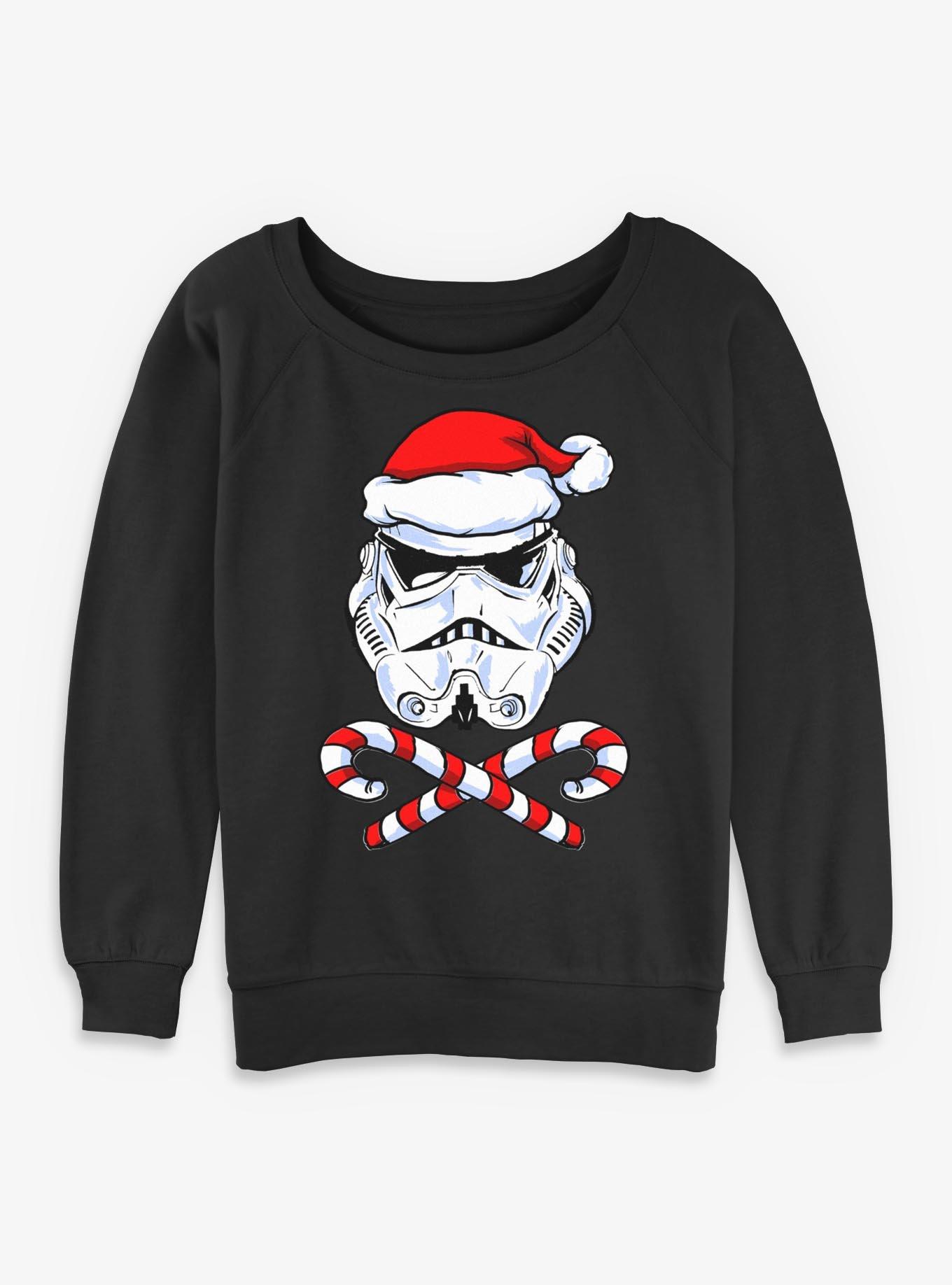 Star Wars Santa Trooper Girls Slouchy Sweatshirt, , hi-res