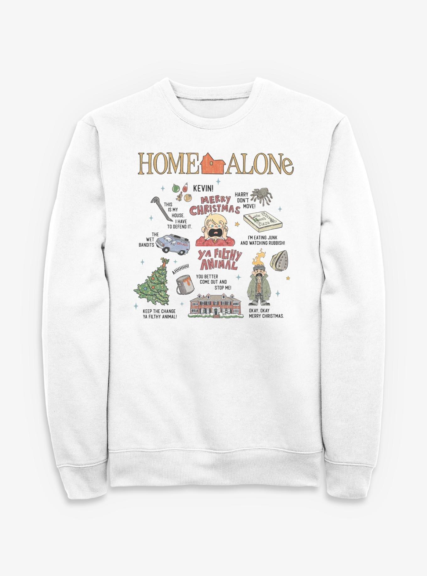 Home Alone Filthy Animal Christmas Icons Sweatshirt, , hi-res