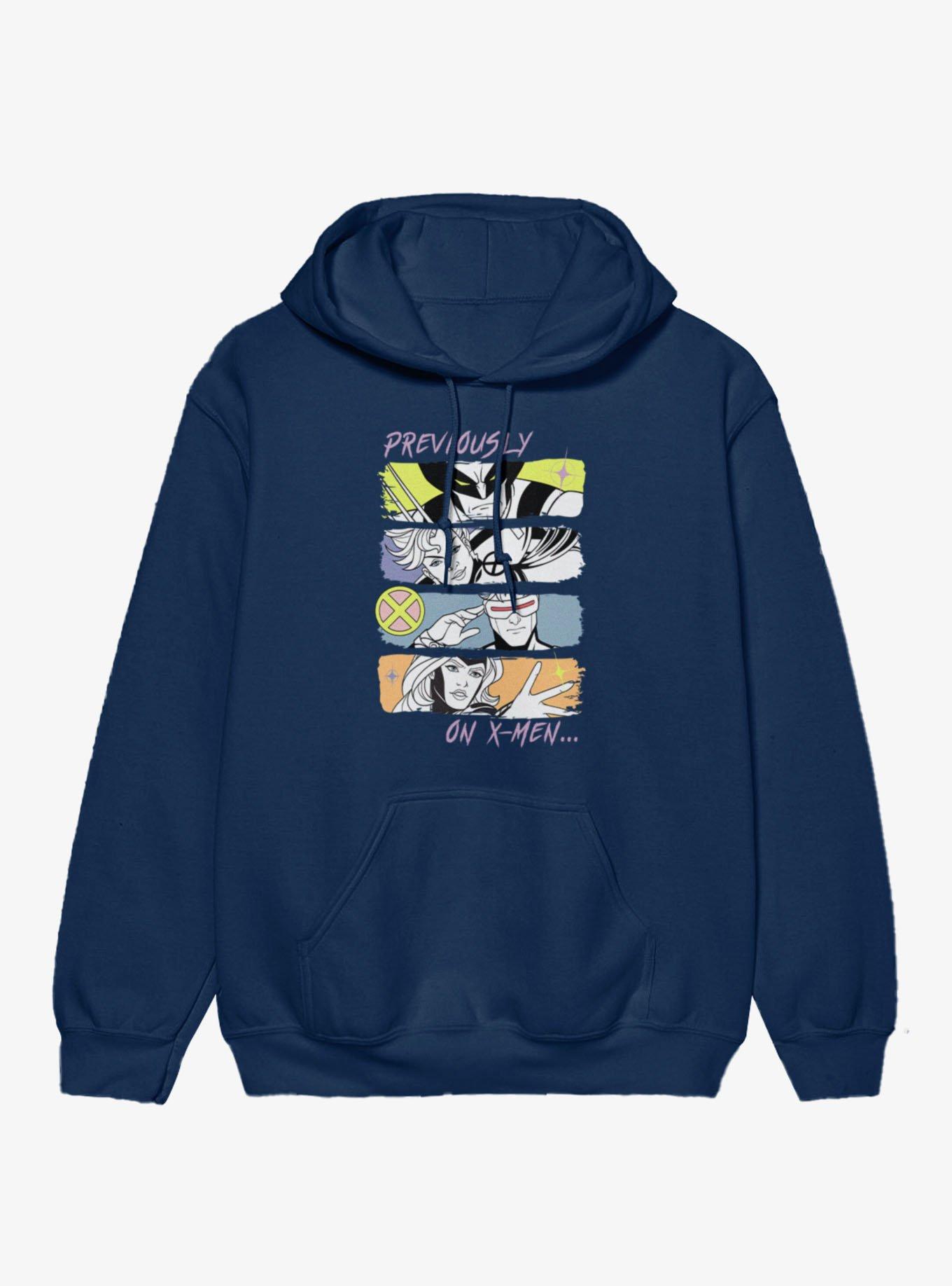 Marvel X-Men '97 Previously On X-Men Hoodie Hot Topic Exclusive, , hi-res