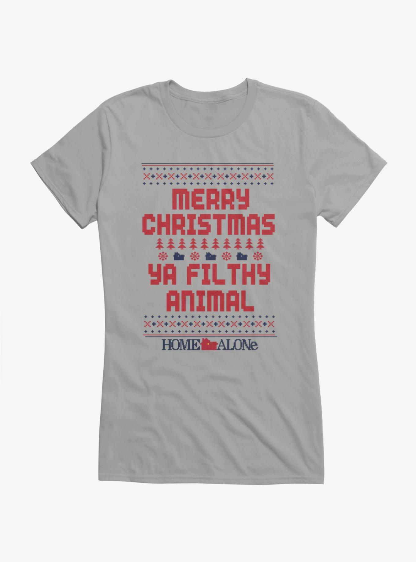 Home Alone Filthy Animal T-Shirt, SPORT GRAY, hi-res