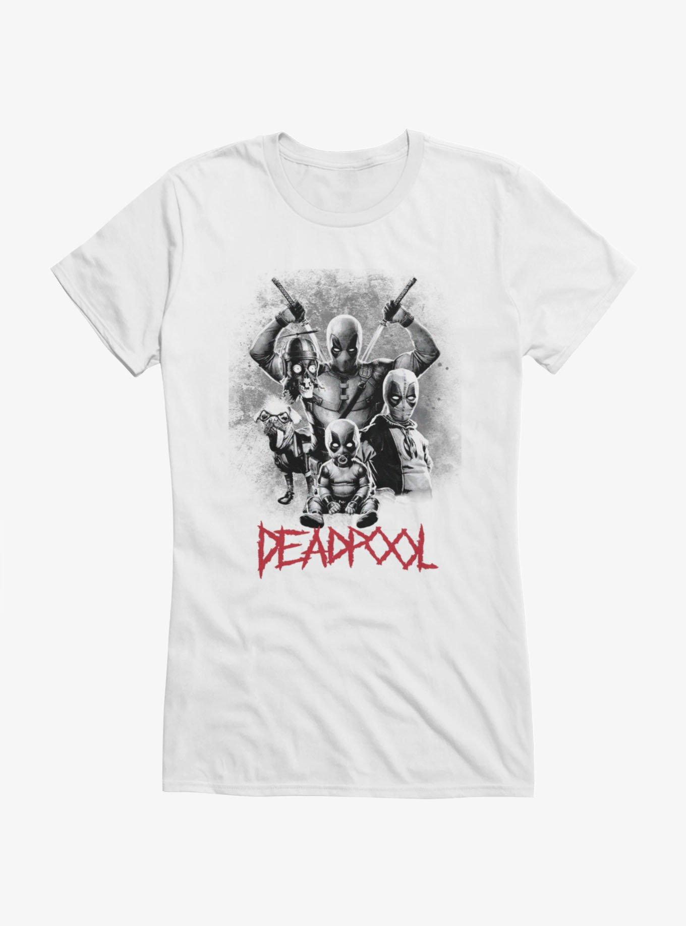 Marvel Deadpool Deadpools Collage T-Shirt Hot Topic Exclusive