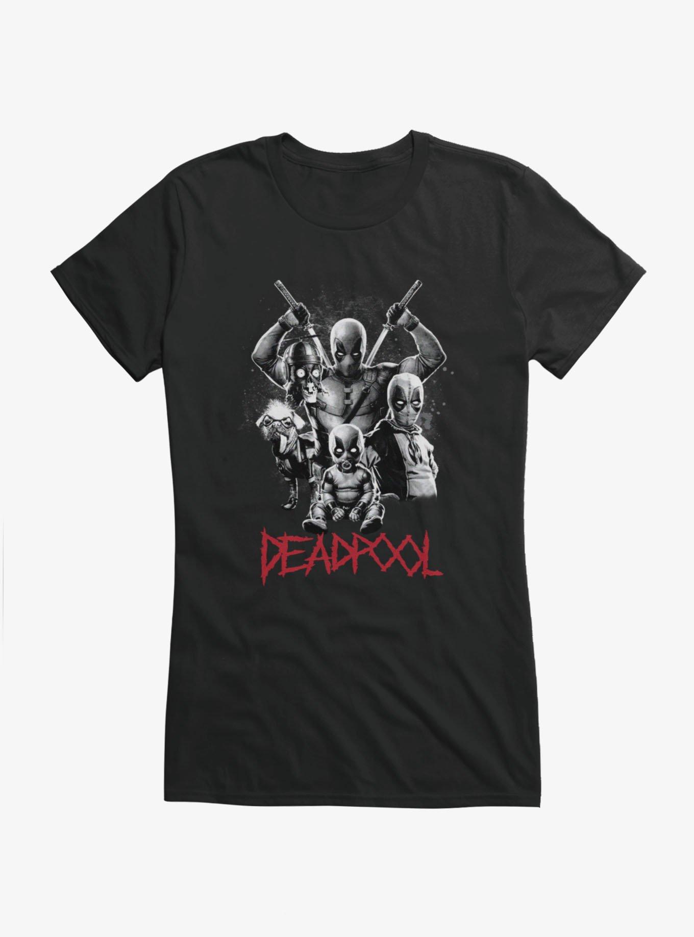 Marvel Deadpool Deadpools Collage T-Shirt Hot Topic Exclusive