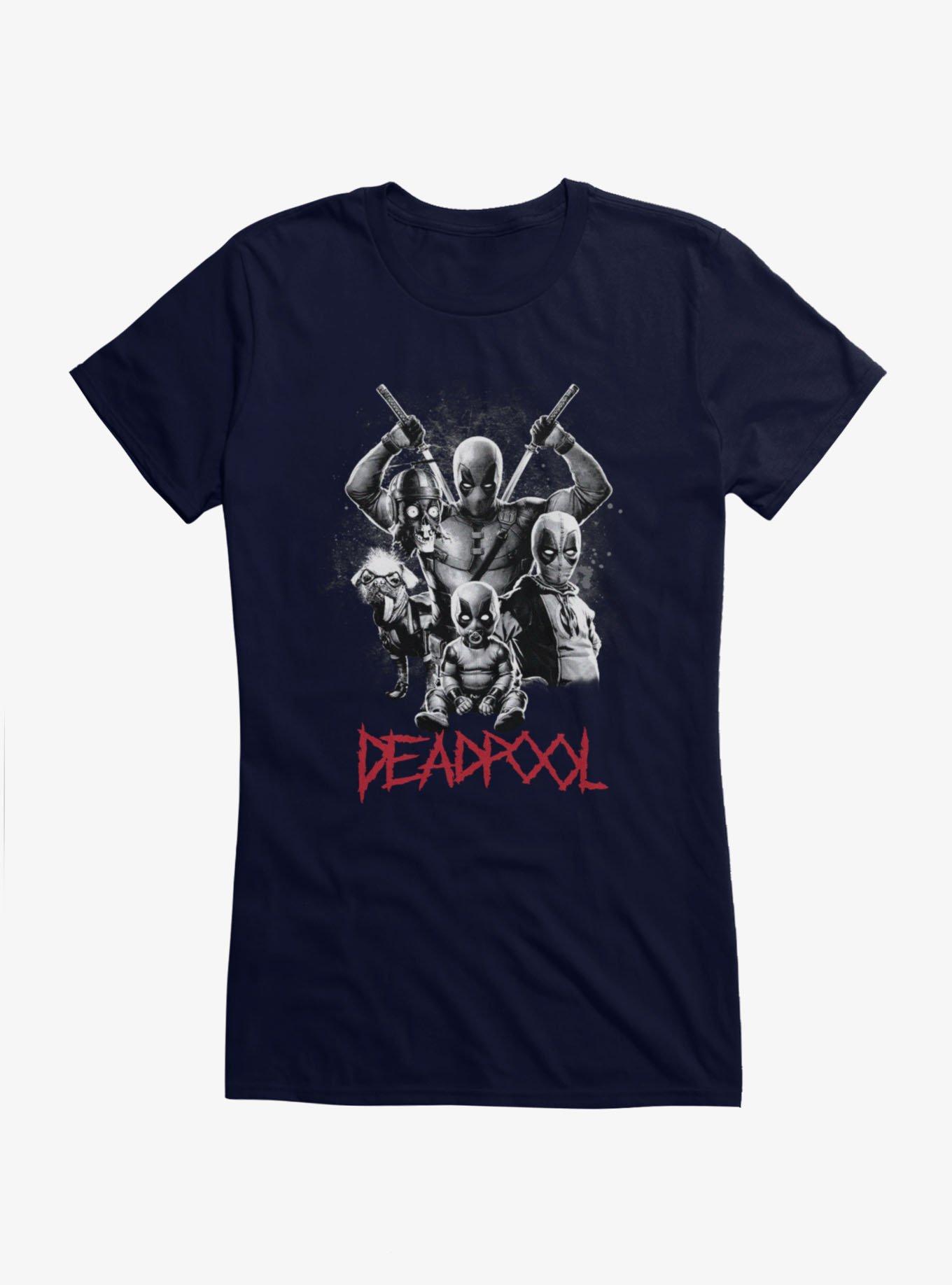 Marvel Deadpool Deadpools Collage T-Shirt Hot Topic Exclusive