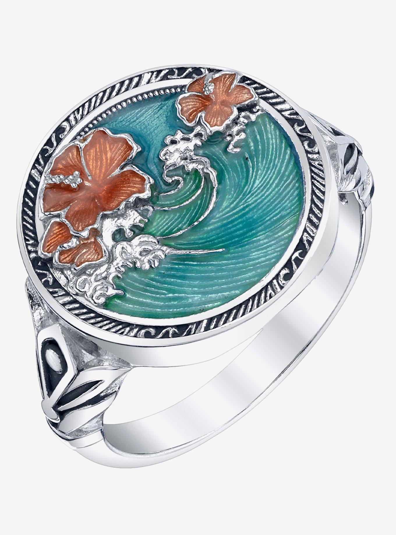 Disney X Rocklove Disney Lilo And Stitch Ohana Ring, , hi-res