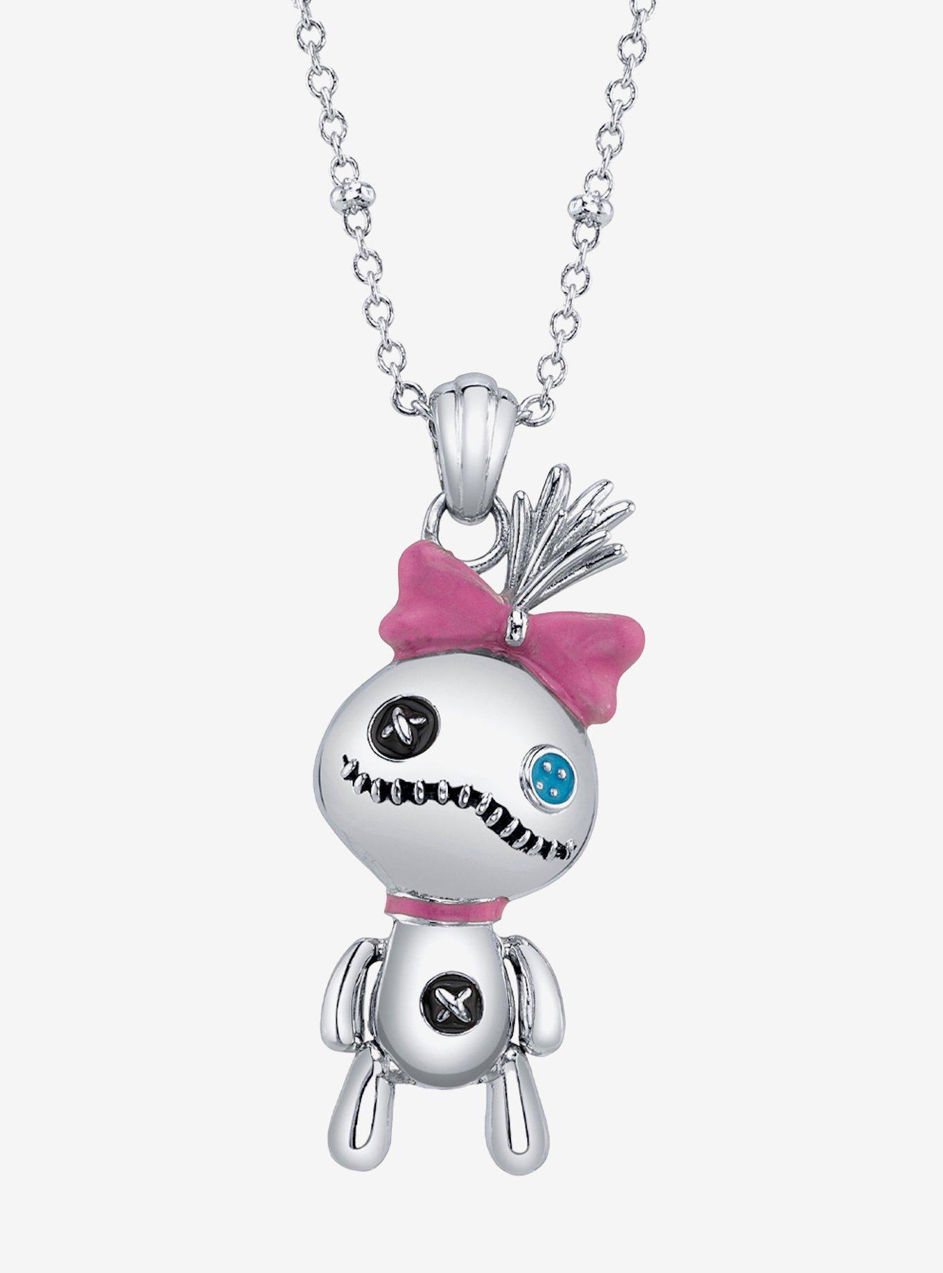 Disney X Rocklove Disney Lilo And Stitch Wiggly Scrump Necklace, , hi-res