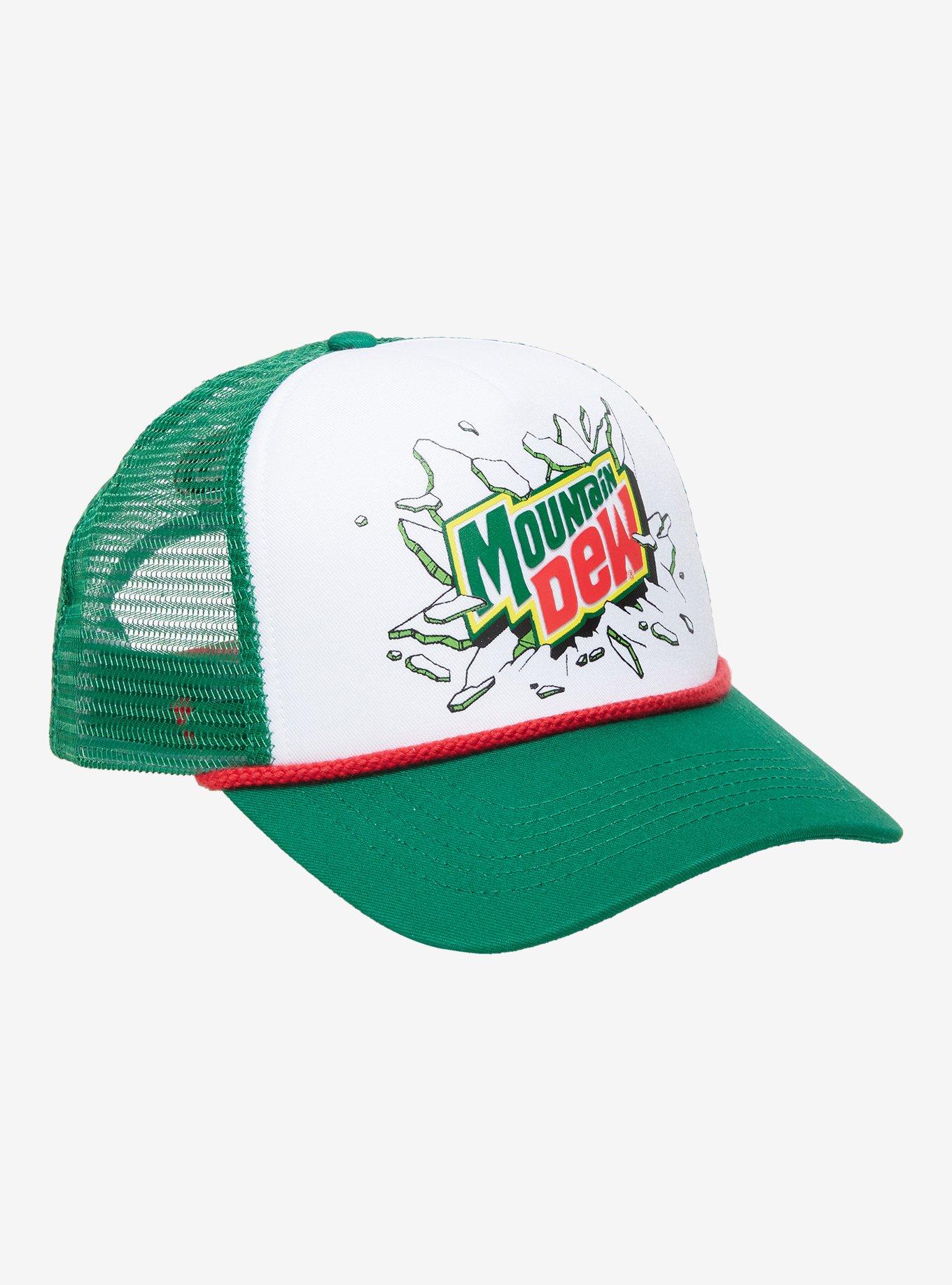 Mountain Dew Logo Trucker Hat, , hi-res