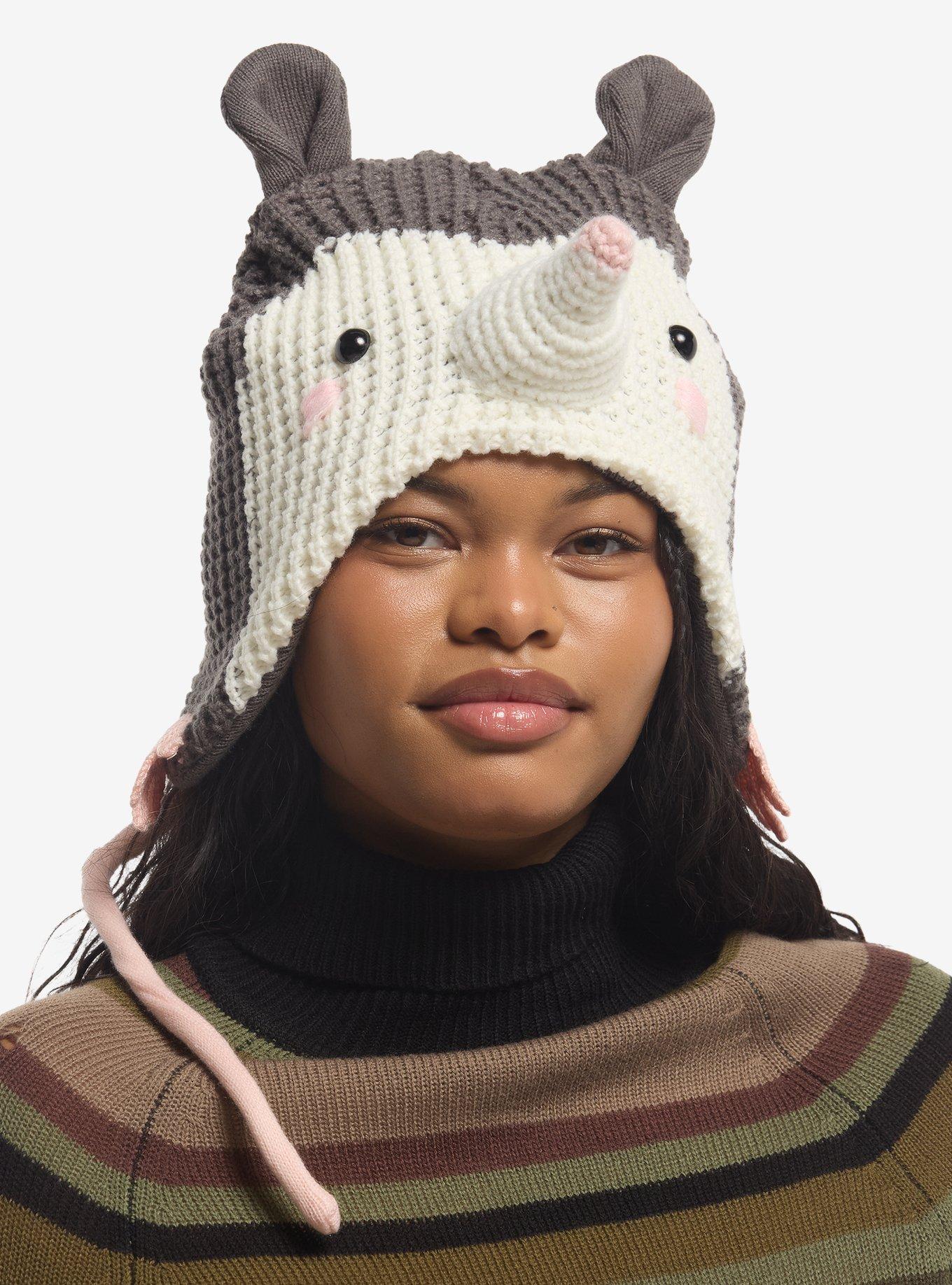 Possum Figural Beanie, , hi-res